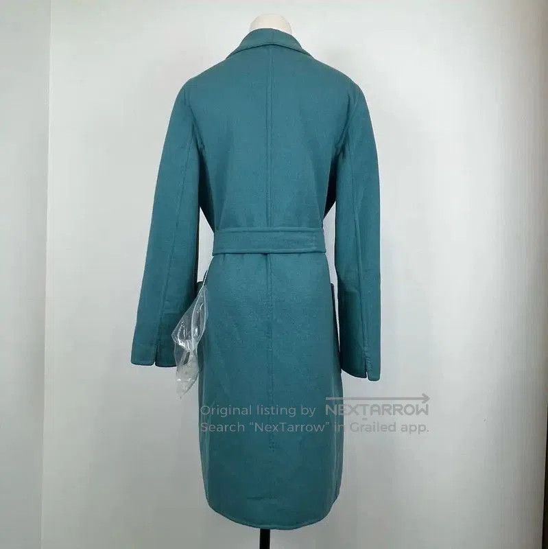 Max Mara MaxMara Wool Coat in Lake Blue . Size S / US 4 / IT 40 - 2 Thumbnail