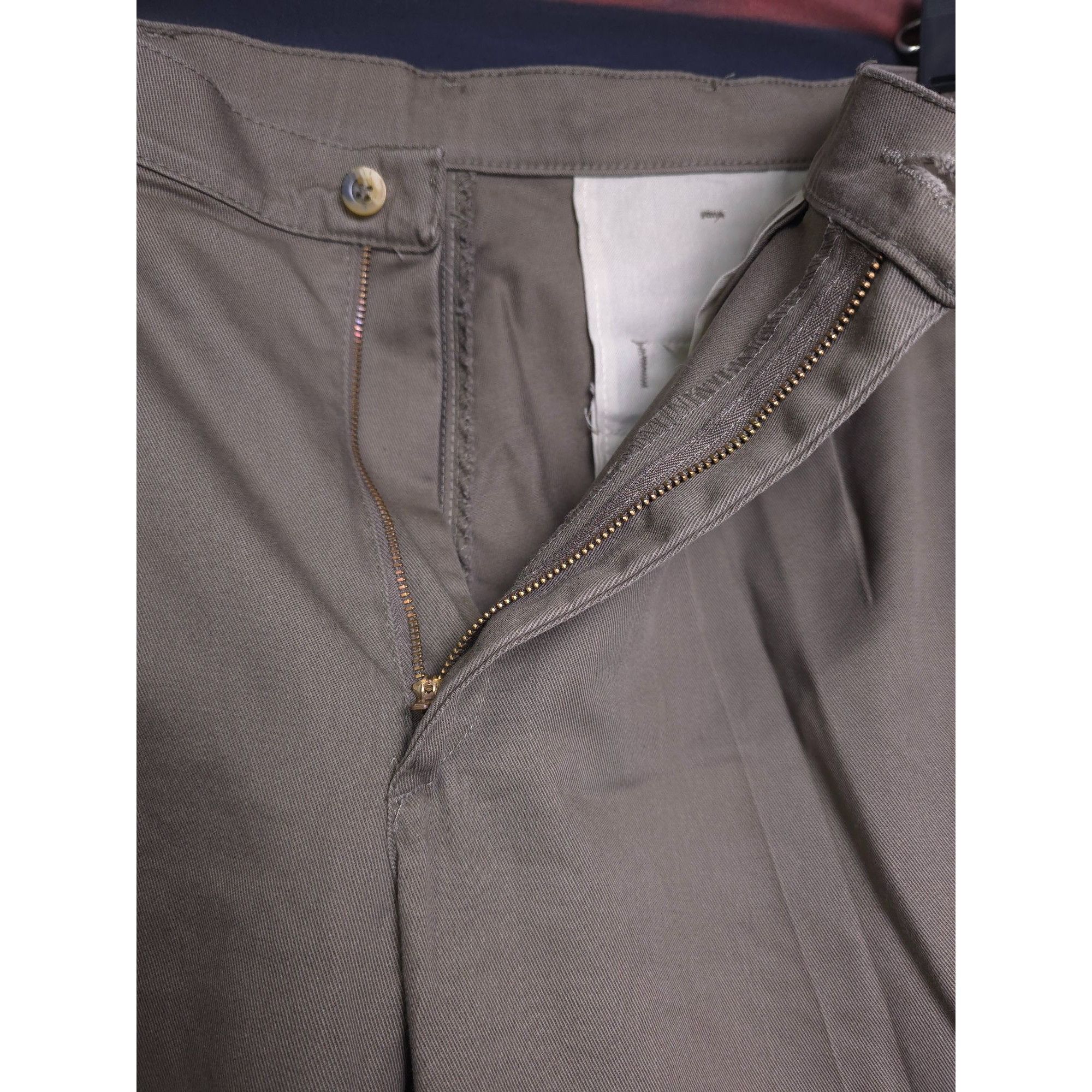 Vintage Timber Creek By Wrangler Mens Pleated Dress Pants 34x29 Cott Size US 34 / EU 50 - 3 Thumbnail