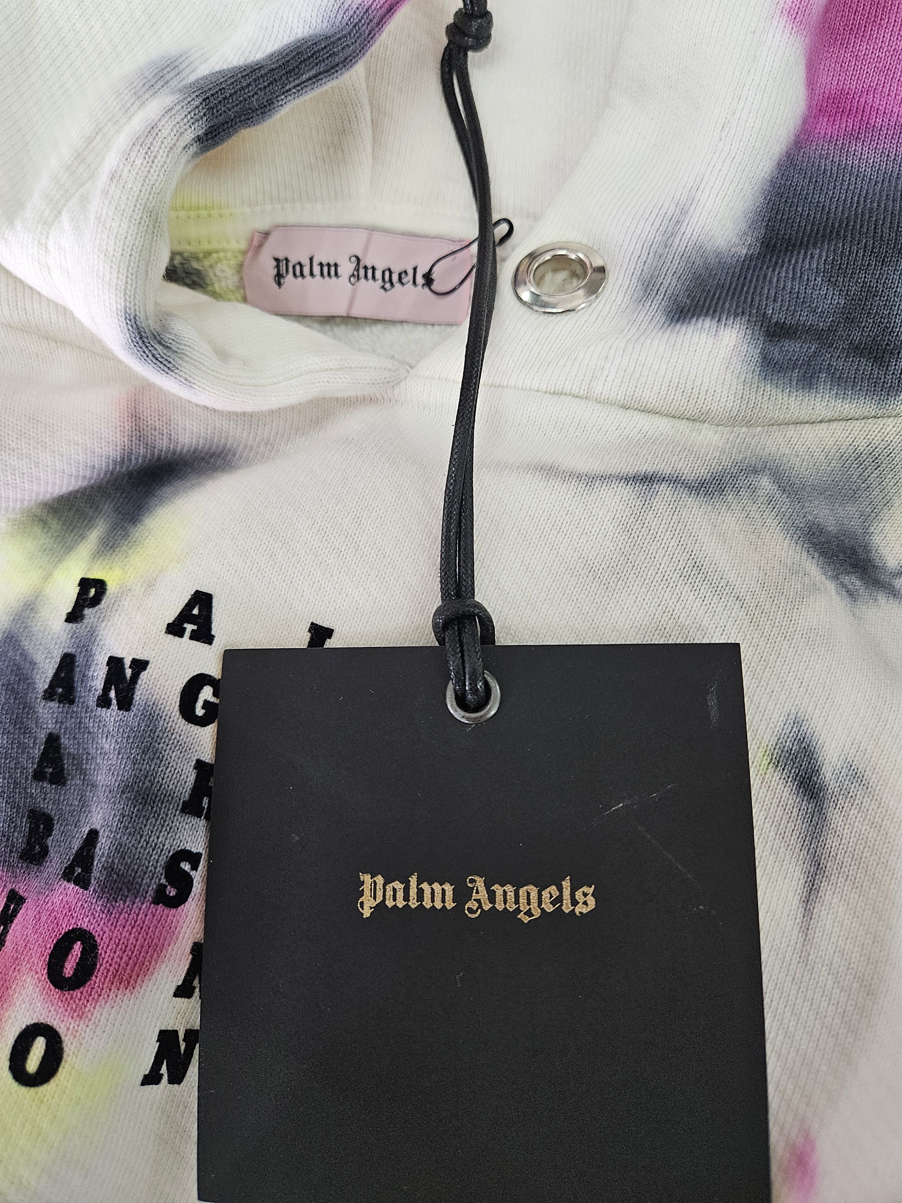 Palm Angels Palm Angels "ART BASEL HONG KONG" Tie-dye Hoodie Size US M / EU 48-50 / 2 - 6 Thumbnail
