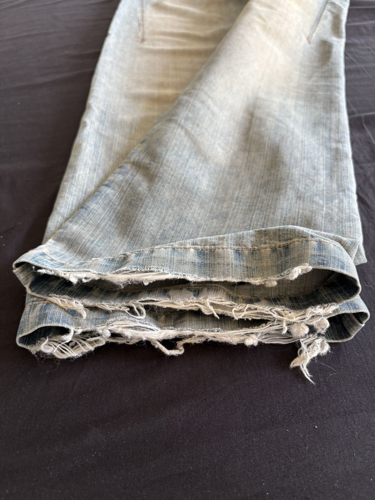 Oakley Rare Vintage Oakley Denim Faded Wash Flare Jeans Pants Size US 33 - 17 Thumbnail