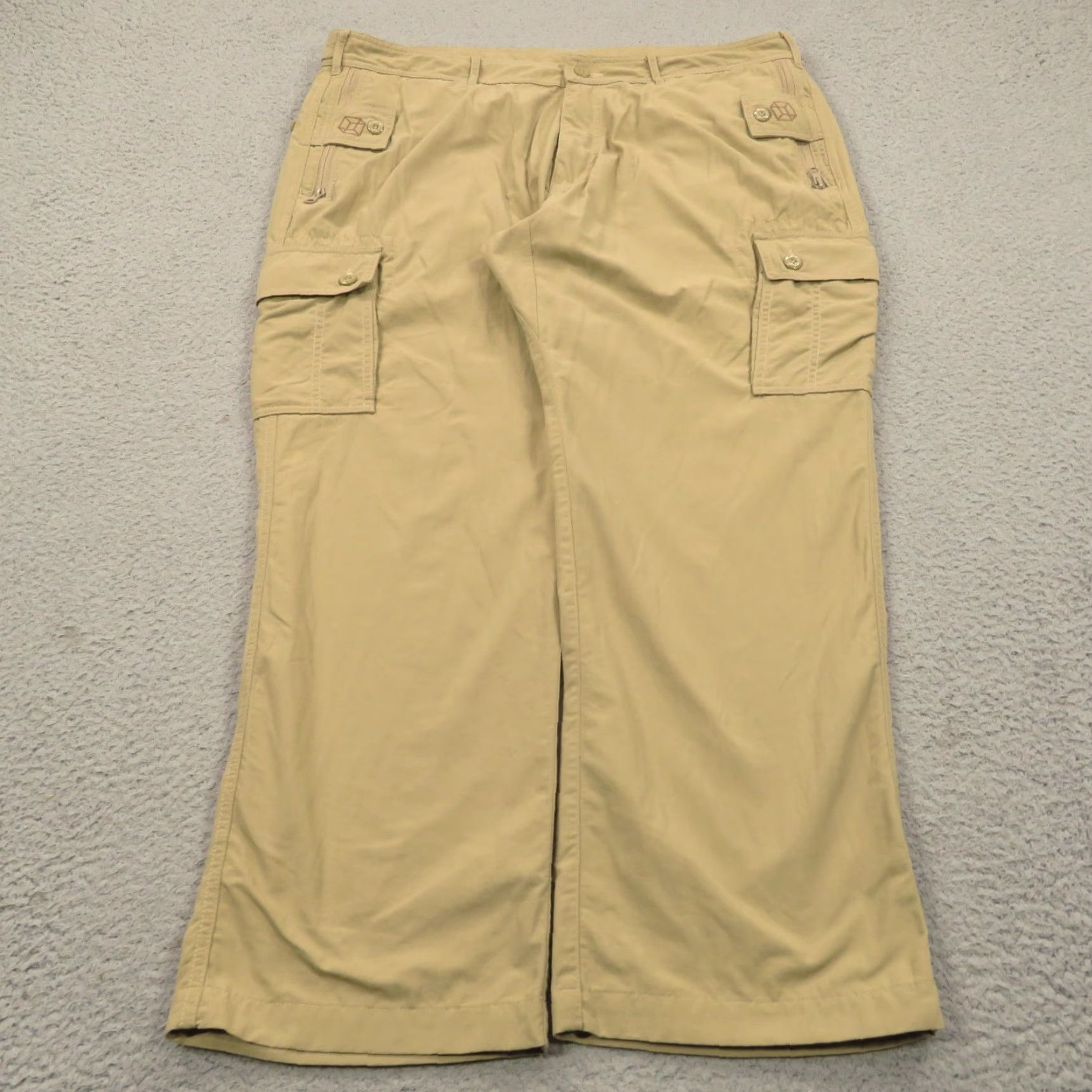 Vintage Clothing Arts Pants Men 38x30 Picket Pocket Proof P Cubed Adventure Travel Cargo Shirt? Size US 38 / EU 54 - 2 Thumbnail