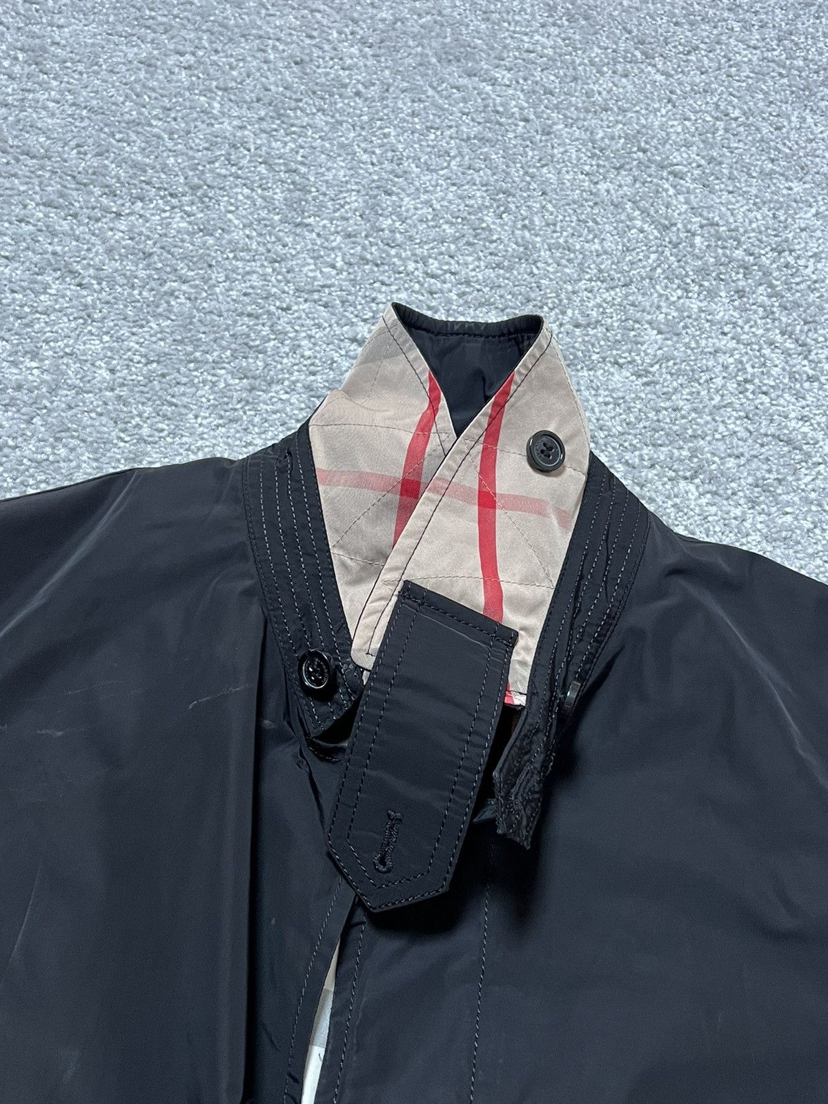 Burberry Burberry Brit Nylon Coat Nova Check Size L Size US L / EU 52-54 / 3 - 11 Thumbnail