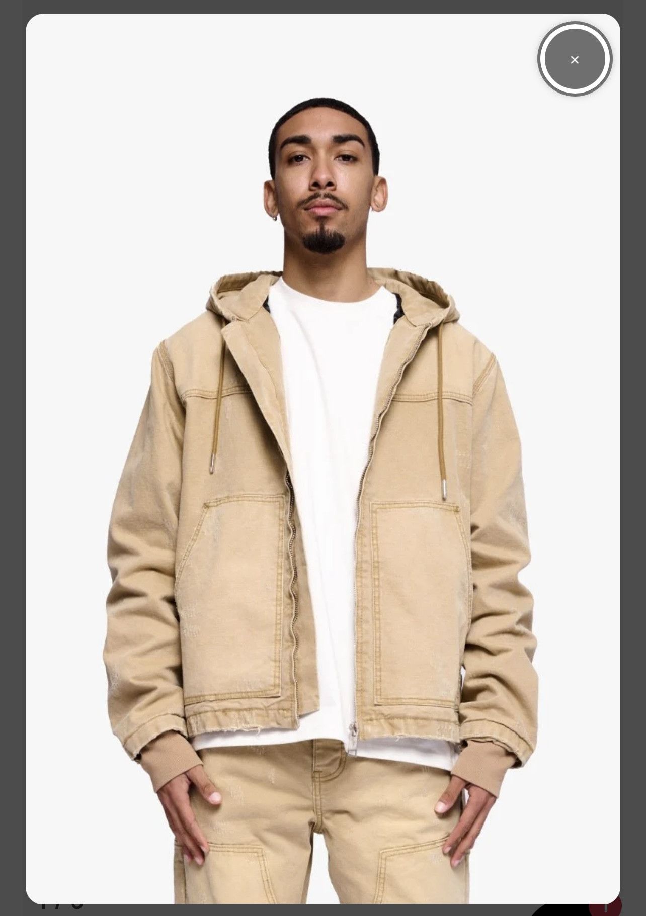 Valabasas NEST JACKET WHEAT WASHED Size US L / EU 52-54 / 3 - 2 Thumbnail