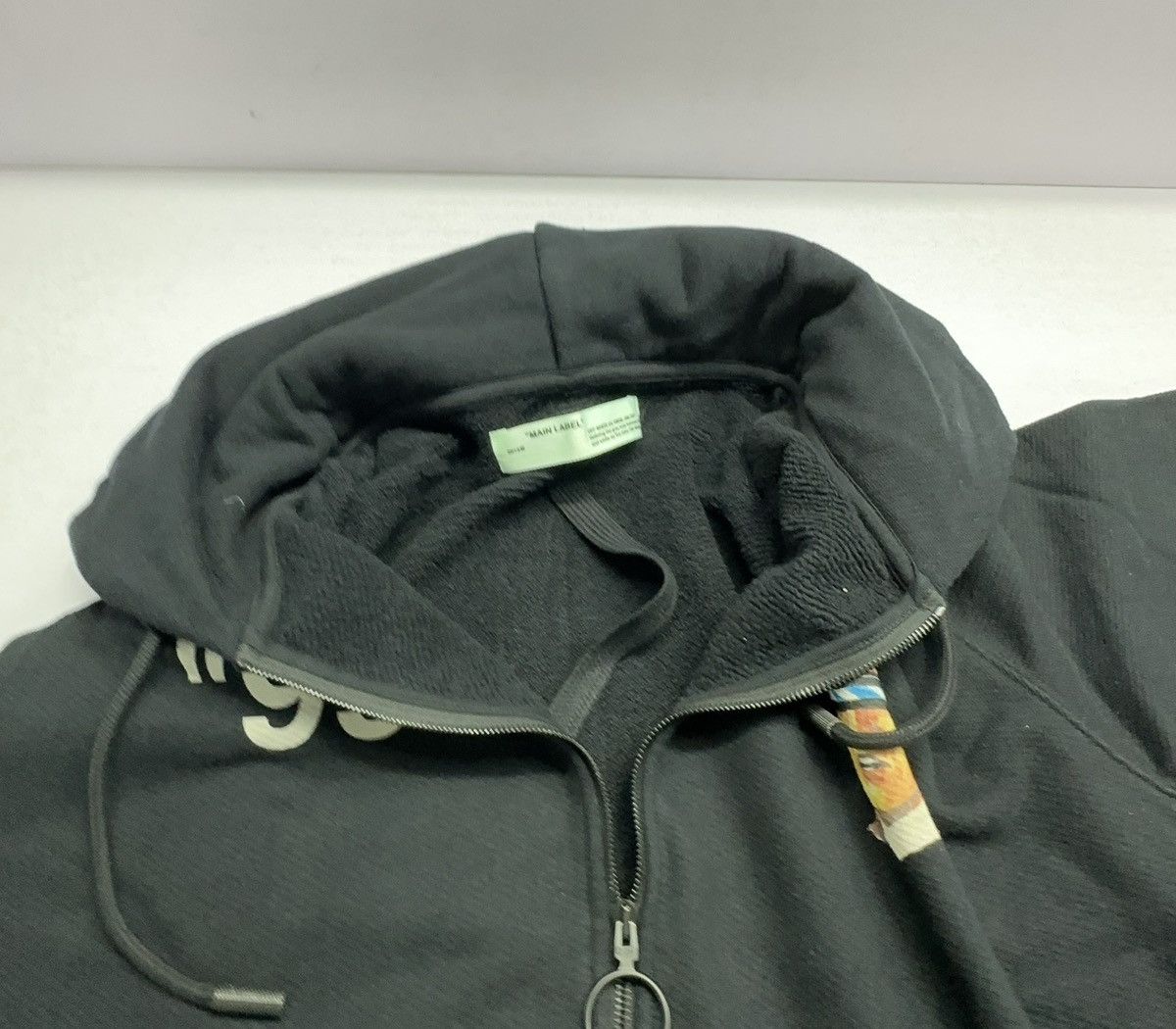 Off-White OFF-WHITE 19SS IMPRESSIONISM ZIP HOODIE Size US XL / EU 56 / 4 - 4 Thumbnail