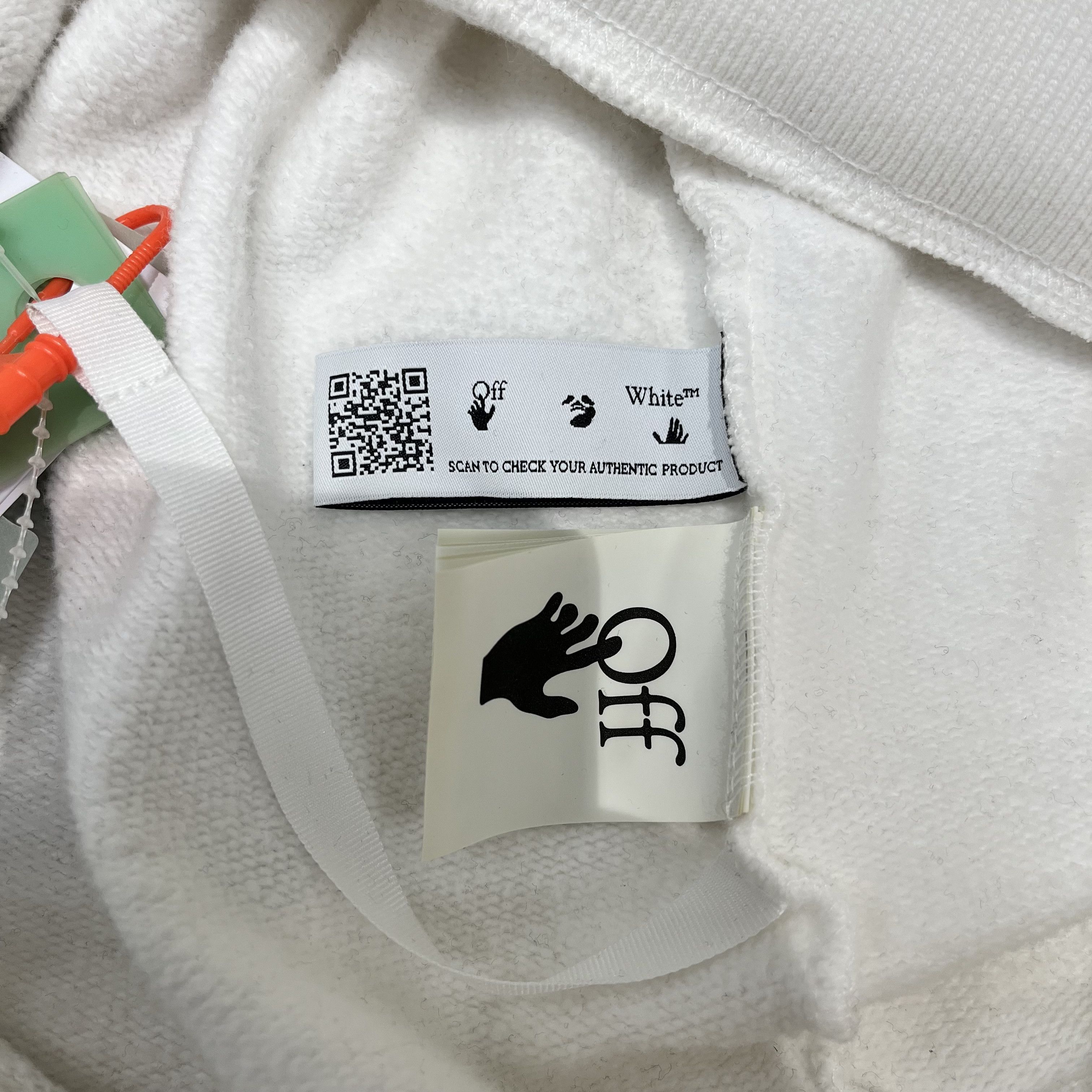 Off-White Off White Marker Arrow Crewneck White/Red Size US M / EU 48-50 / 2 - 4 Thumbnail
