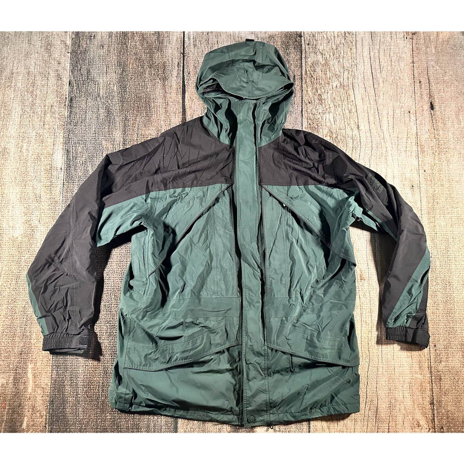 Ensemble Chasse Pêche Gore Tex Cabela’s – Parka + Pantalon – Rouge – Taille XL