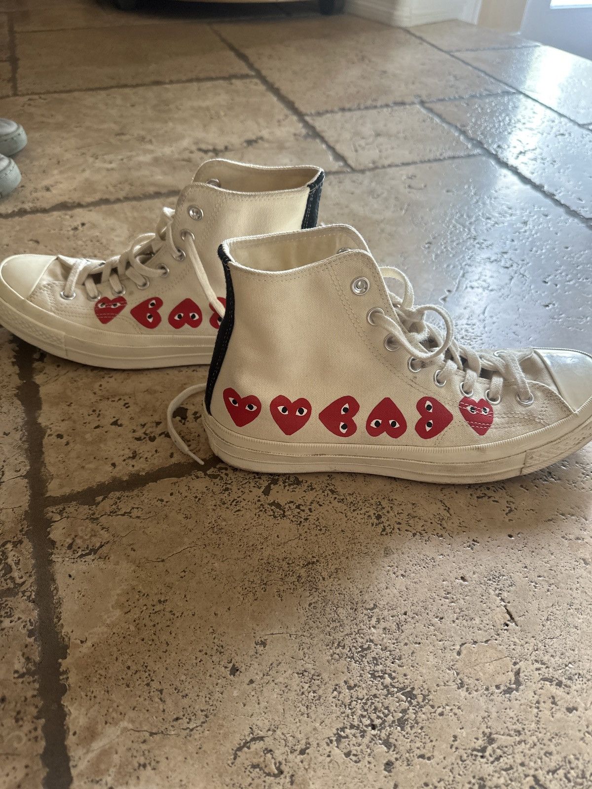 Comme des Garcons Converse Comme des Garçons Play x Chuck 70 Hi Top Size US 8.5 / EU 41-42 - 1 Thumbnail
