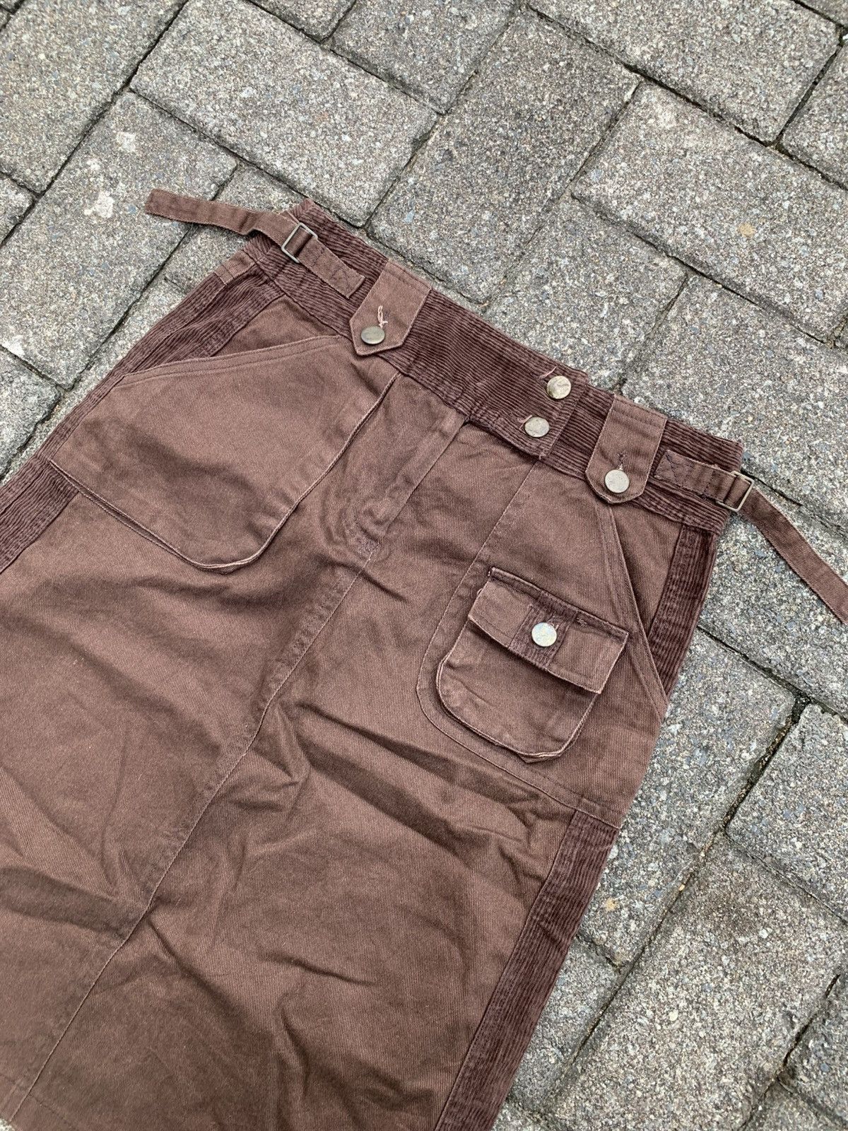 Ma+ Japanese Military Multi Pocket Skirt Size 28" / US 6 / IT 42 - 3 Thumbnail