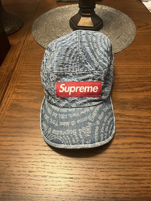 Supreme Fw22 Supreme Circle Jaquard Logo Cap Grailed