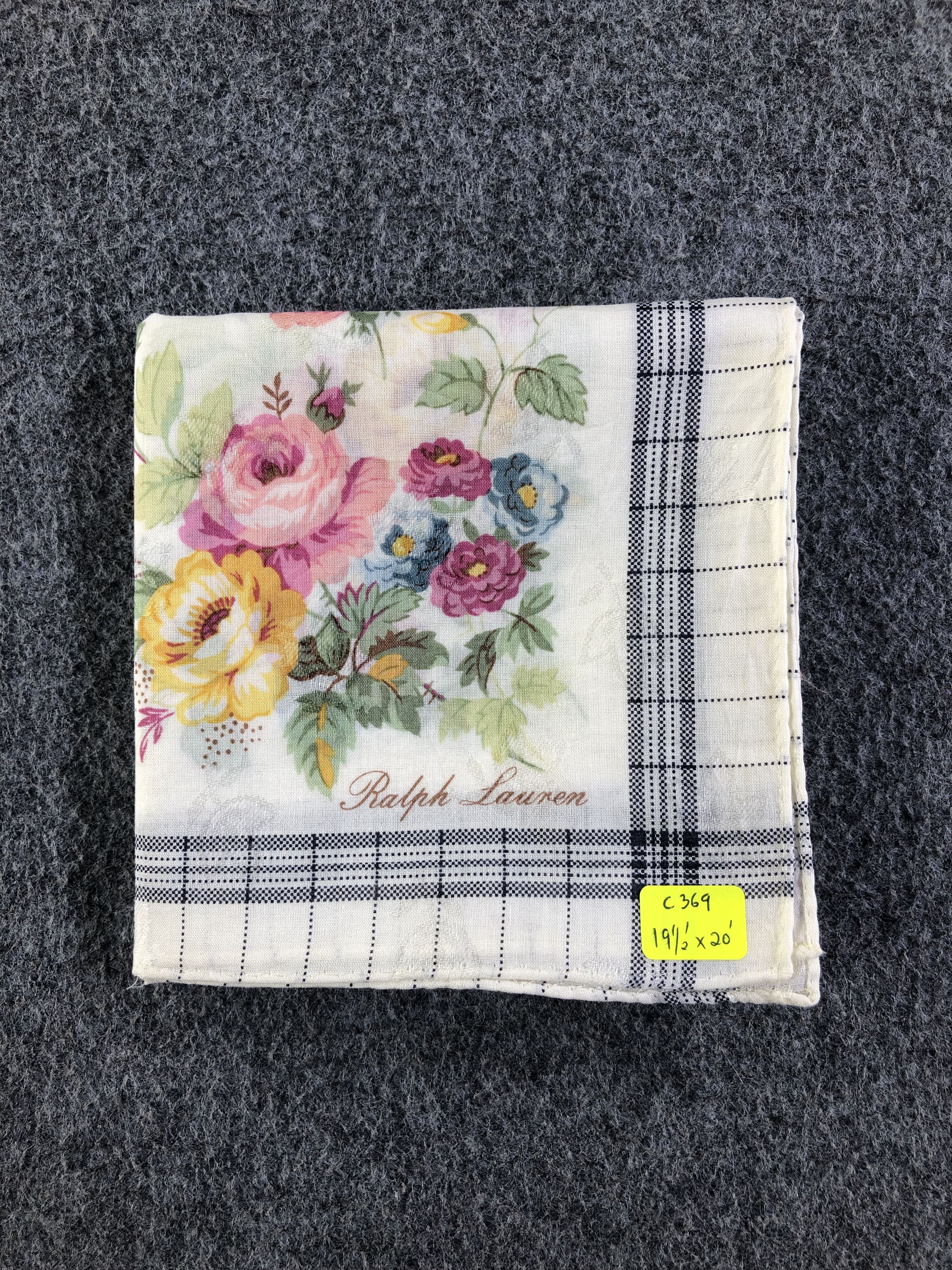 Polo Ralph Lauren Ralph Lauren Handkerchief / Bandana / Neckerchief C369 Size ONE SIZE - 6 Thumbnail