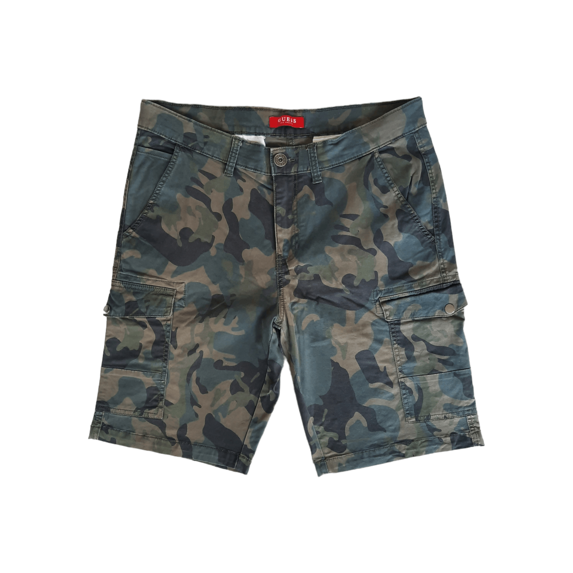 Guess 🔥Guess military camo army cargo short pants Size US 34 / EU 50 - 1 Thumbnail