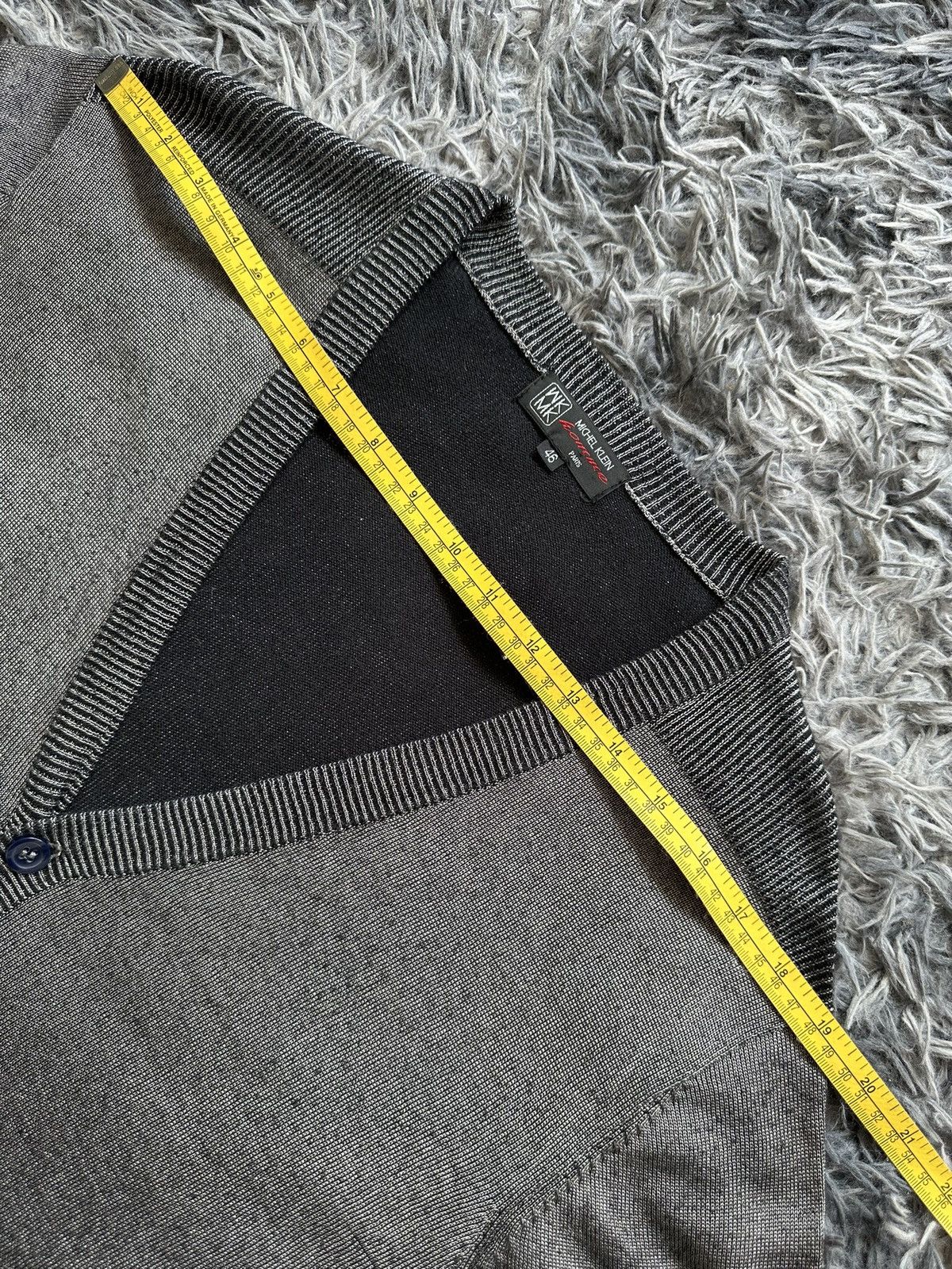 Michel Klein 00's MK Homme - Avantgarde knit cardigan Size US S / EU 44-46 / 1 - 9 Thumbnail