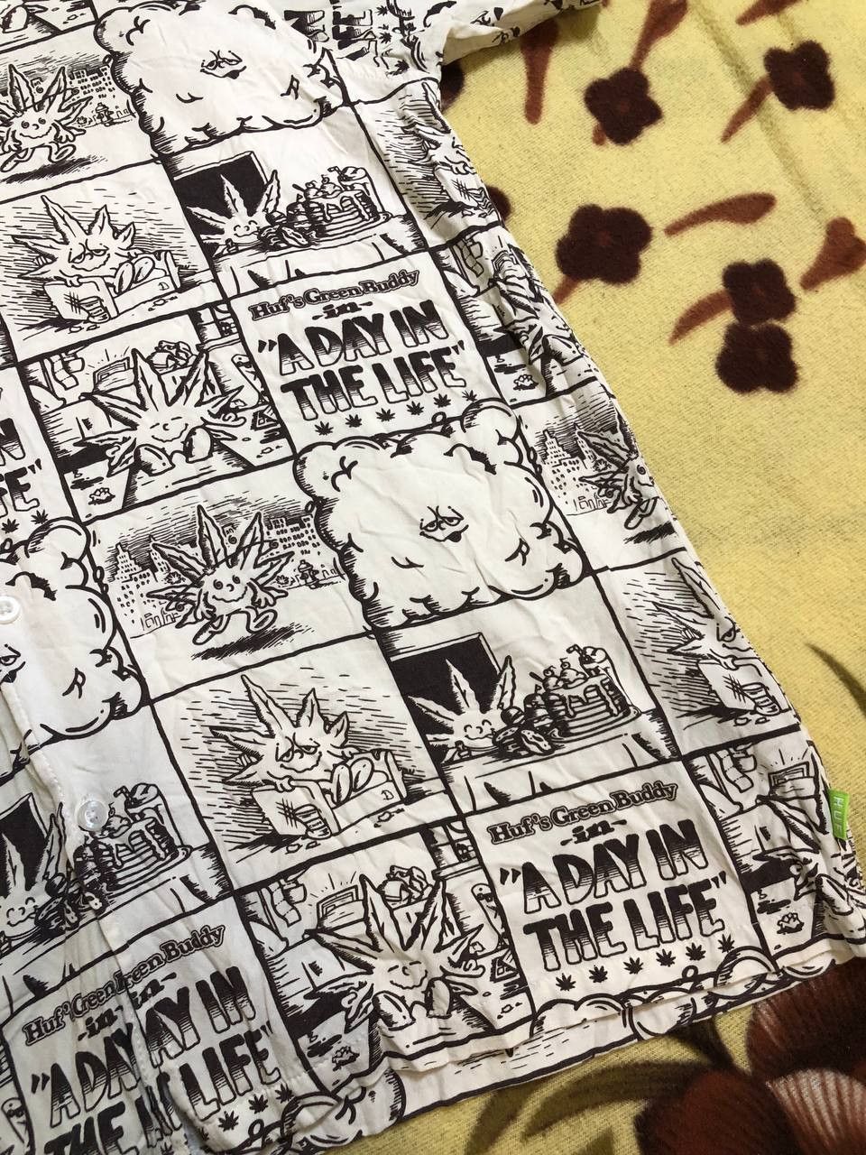 Huf Huf Graphic Printed Shirt streetwear Size US L / EU 52-54 / 3 - 7 Thumbnail