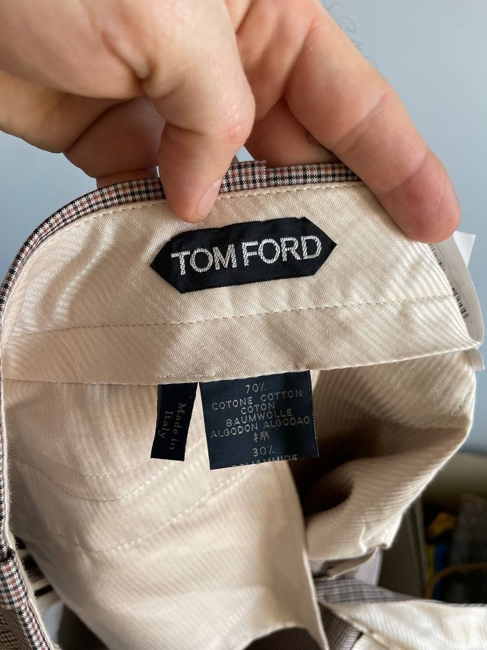 Tom Ford Tom Ford Pleated Cotton Trousers Pants mens size 48 M Size US 32 / EU 48 - 11 Thumbnail