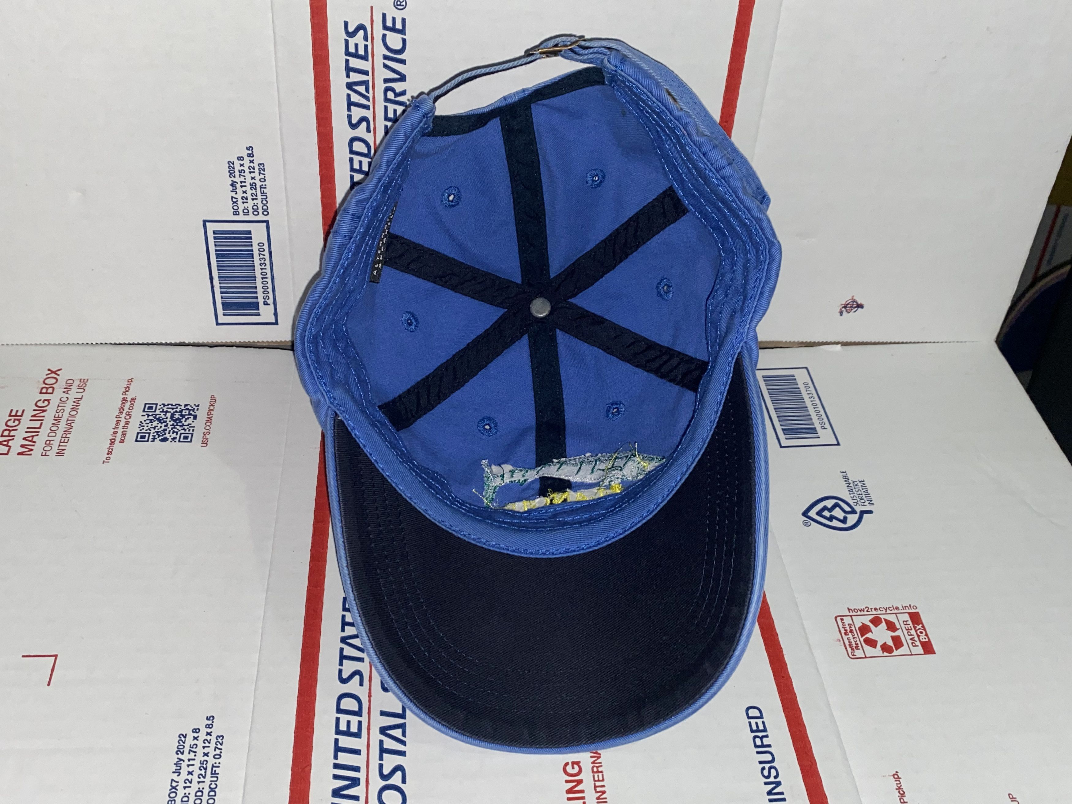 Alternative Apparel LLANGUS Boat Fishing tournament Freeport Bahamas Cap dad Hat Size ONE SIZE - 5 Thumbnail