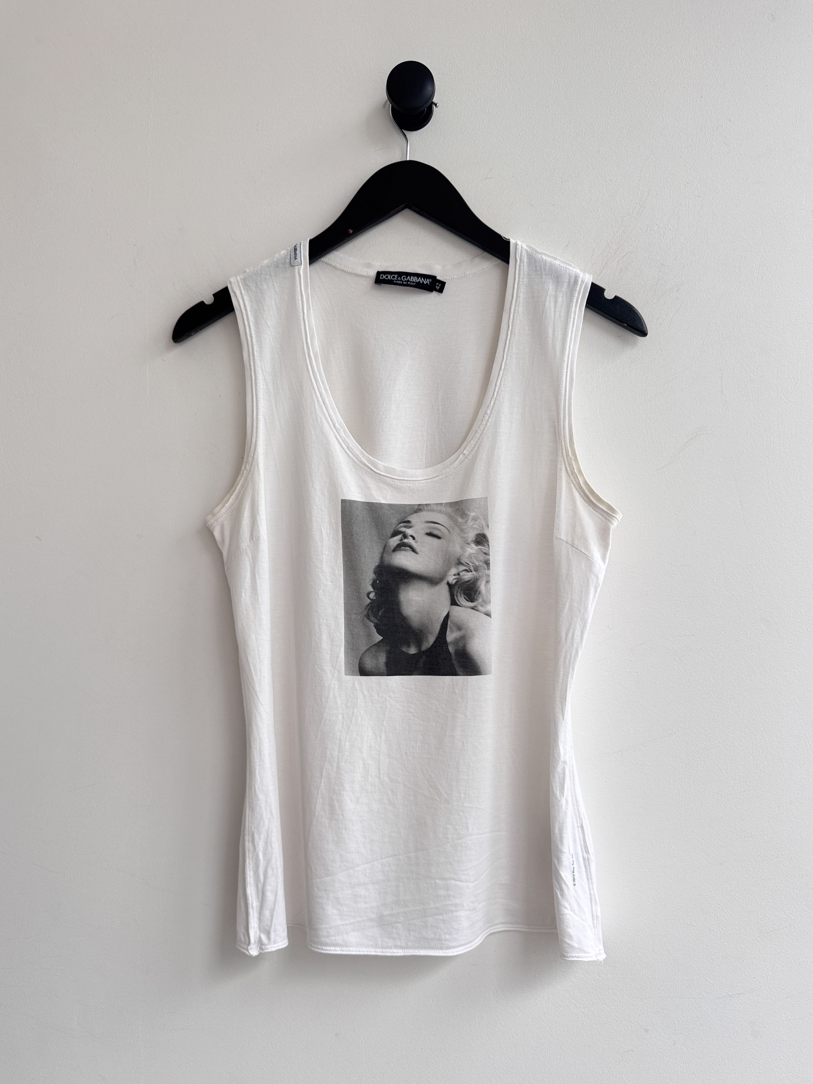 Dolce & Gabbana D&G Tank Top Baseball Shirt | Grailed