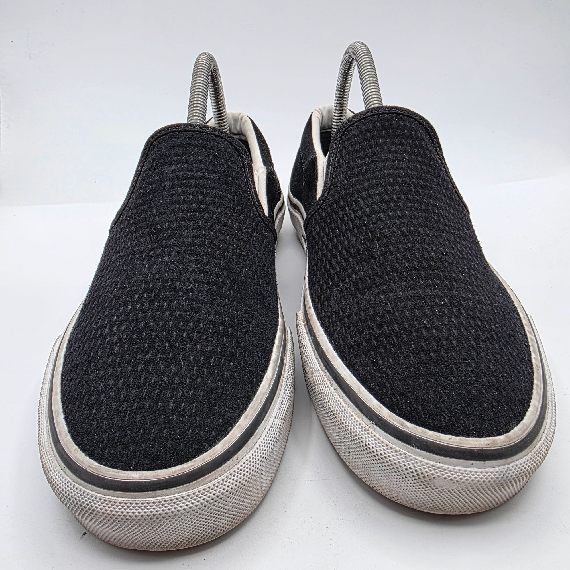 Vans Vans Classic Slip On Embossed Womens Size 8.5 Black Casual S Size US 8.5 / IT 38.5 - 2 Thumbnail
