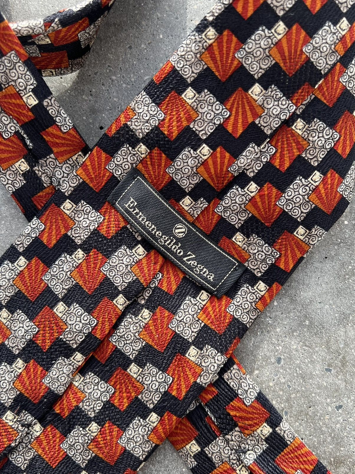 Ermenegildo Zegna Ermenegildo Zegna tie vintage Size ONE SIZE - 6 Thumbnail