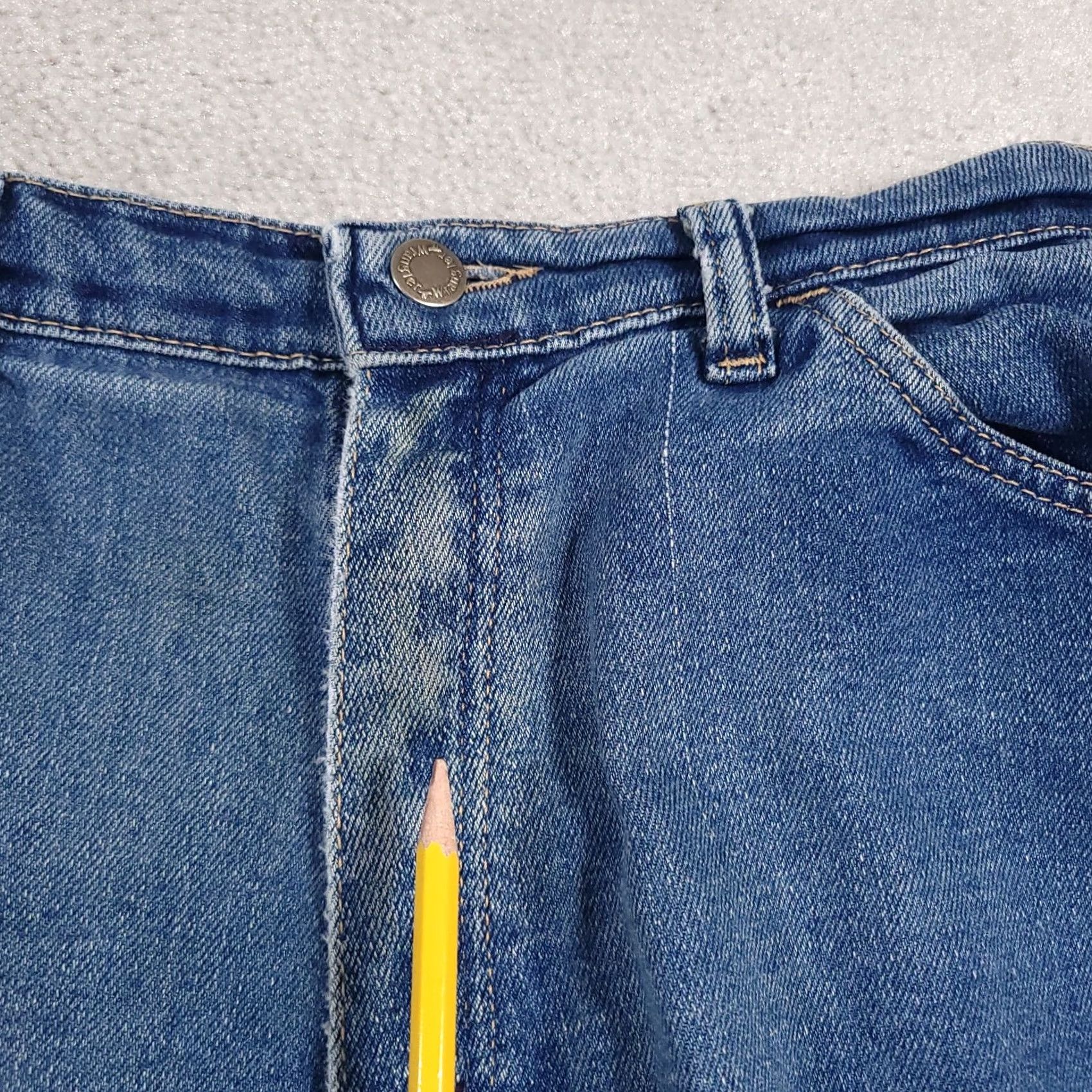 Wrangler VINTAGE Wrangler Misses Jeans MR231NV Women's 14 Regular Denim 80s Made In USA Size 36" / US 14 / IT 50 - 7 Thumbnail