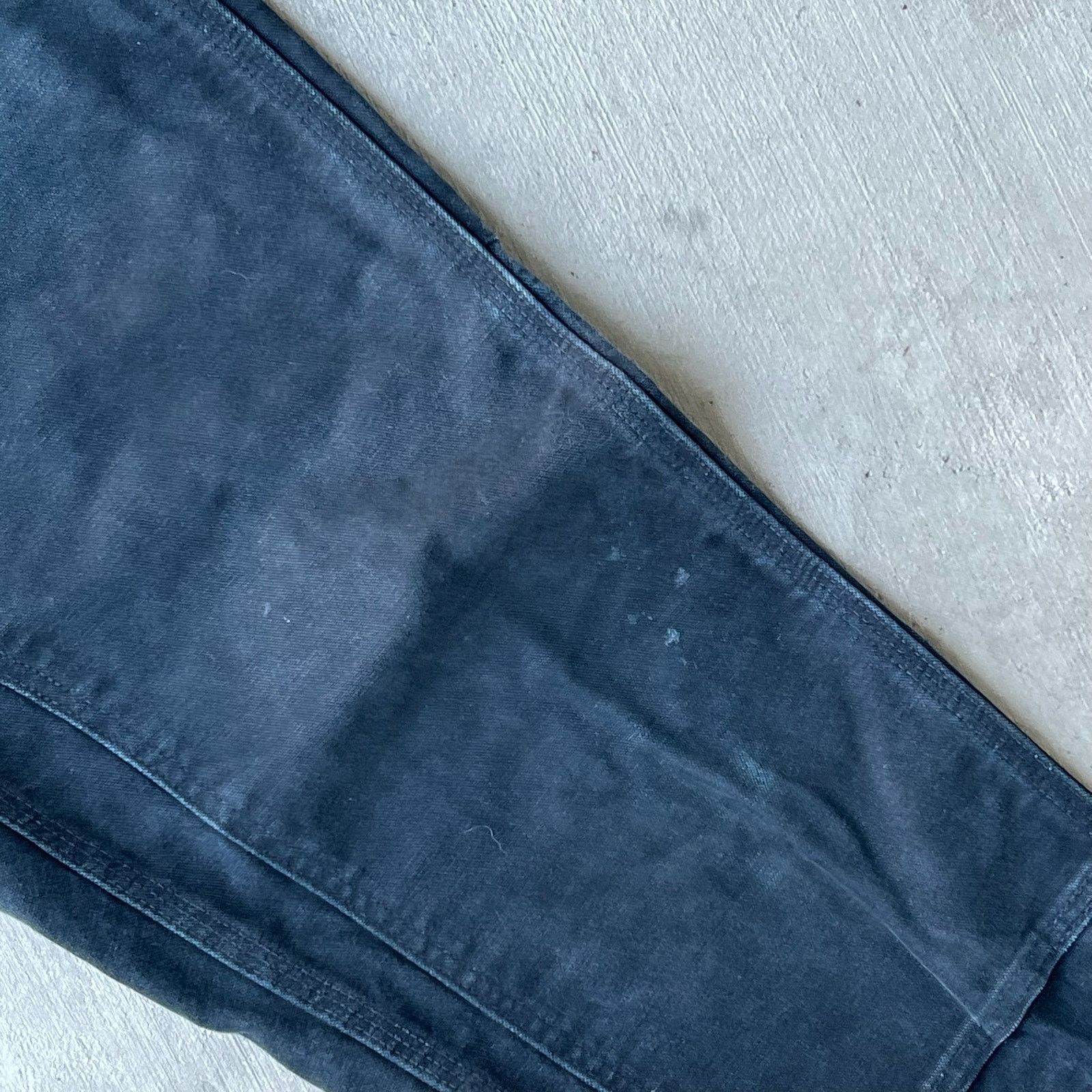 Carhartt × Vintage Carhartt faded black double knee work wear carpenter pants Size US 31 - 8 Thumbnail