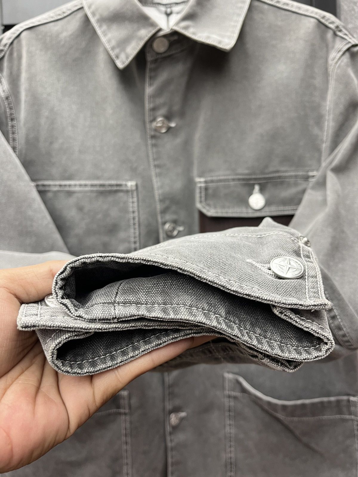 Dior × Stone Island Cotton canvas jacket rare new condition Size US M / EU 48-50 / 2 - 5 Thumbnail