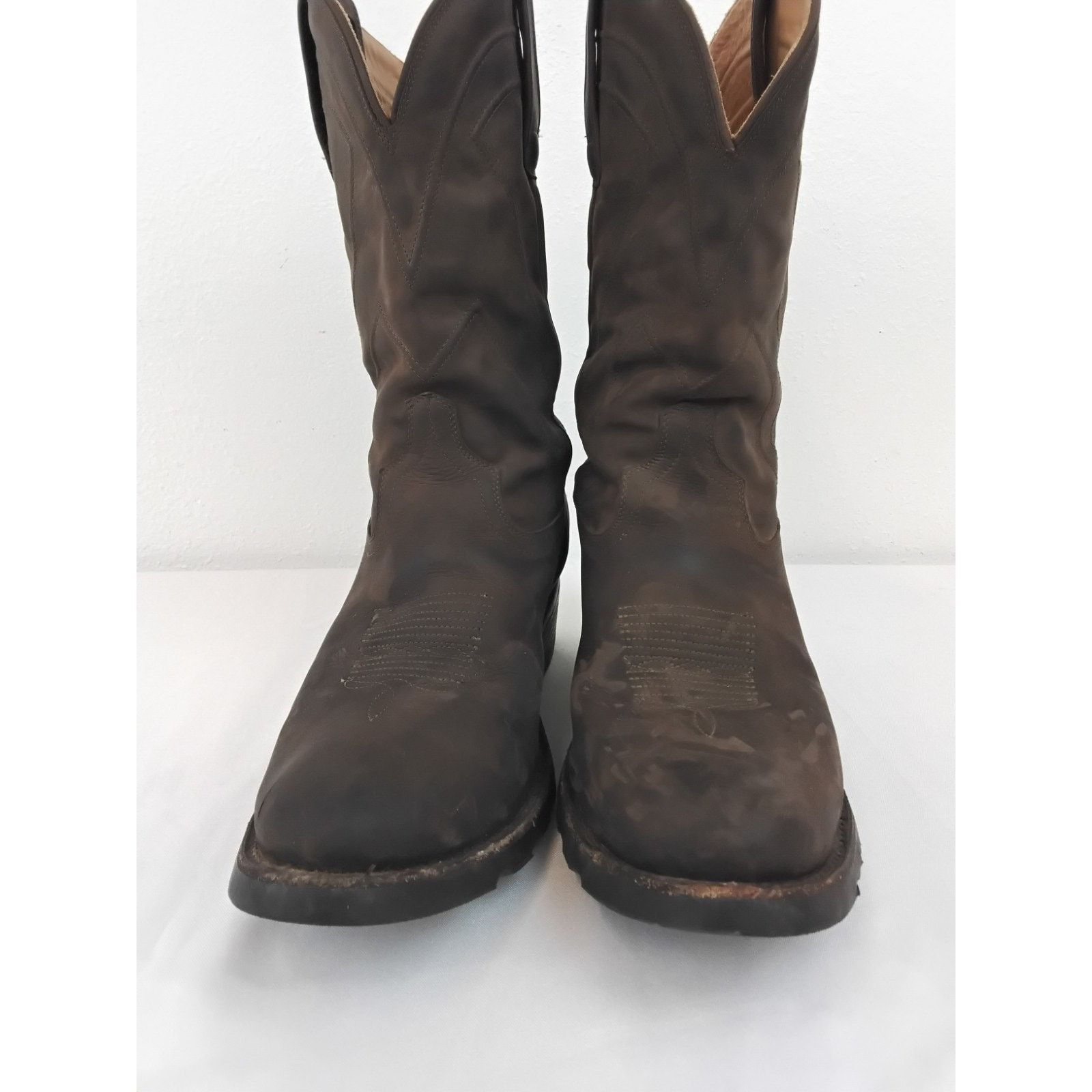 Tecovas Tecovas Ranch Wear Cowboy Boot Men's 13 EE Brown The Bandera Size US 13 / EU 46 - 6 Thumbnail