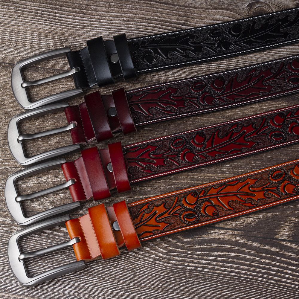 Designer Future Vintage Belt Riveted Belts Menswear Accessories Size ONE SIZE - 3 Thumbnail