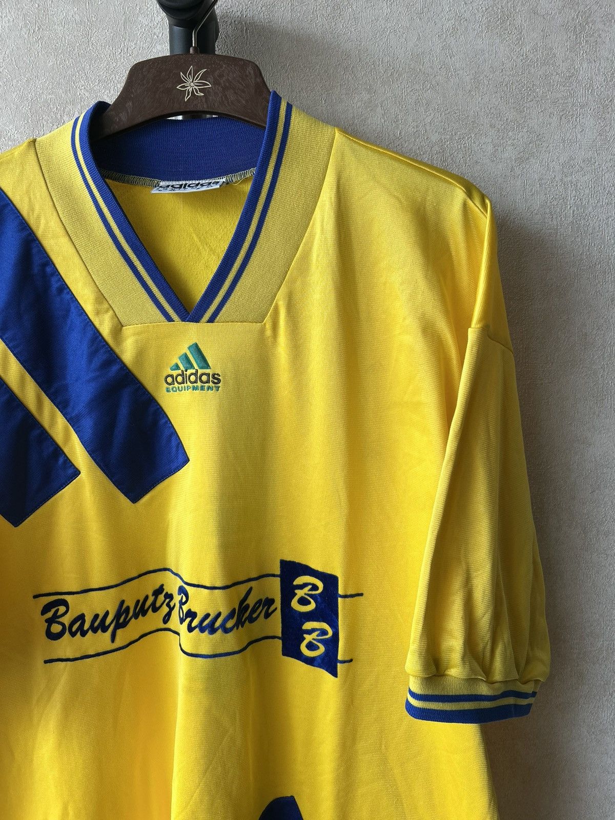 Adidas Vintage 90s Adidas Equipment Y2K Soccer Jersey Size US XL / EU 56 / 4 - 3 Thumbnail