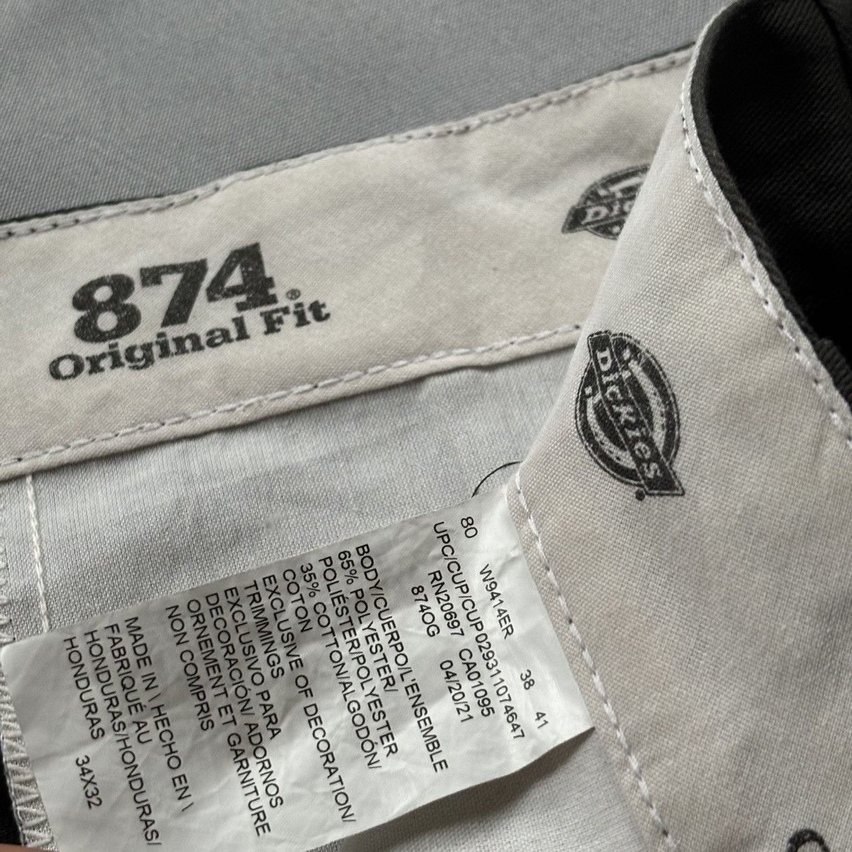 Dickies Dickies 874 vintage pant 34/32 streetwear rare original fit Size US 34 / EU 50 - 6 Thumbnail