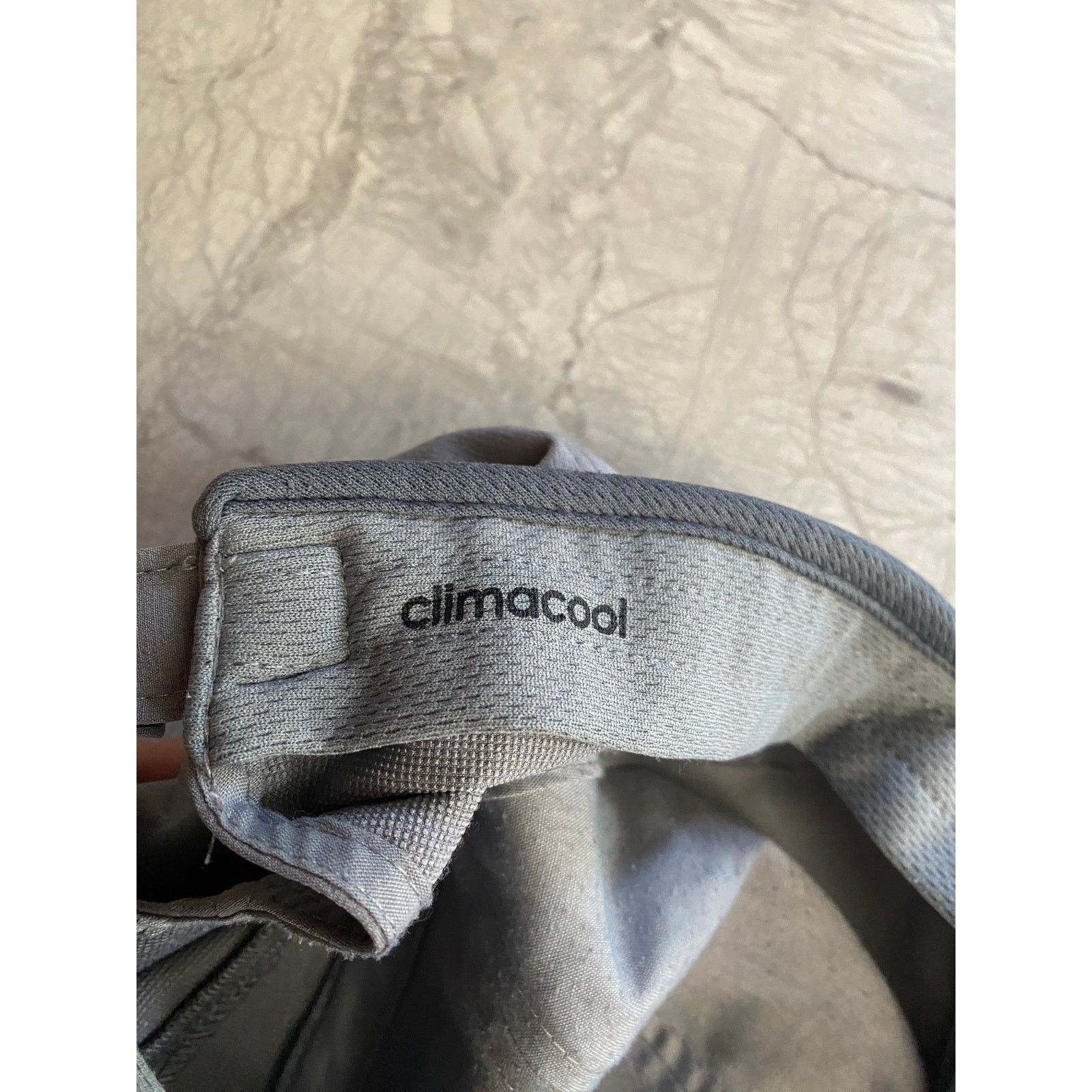 Adidas Adidas Adizero Climacool Gray Adjustable Running Hat Size ONE SIZE - 7 Thumbnail