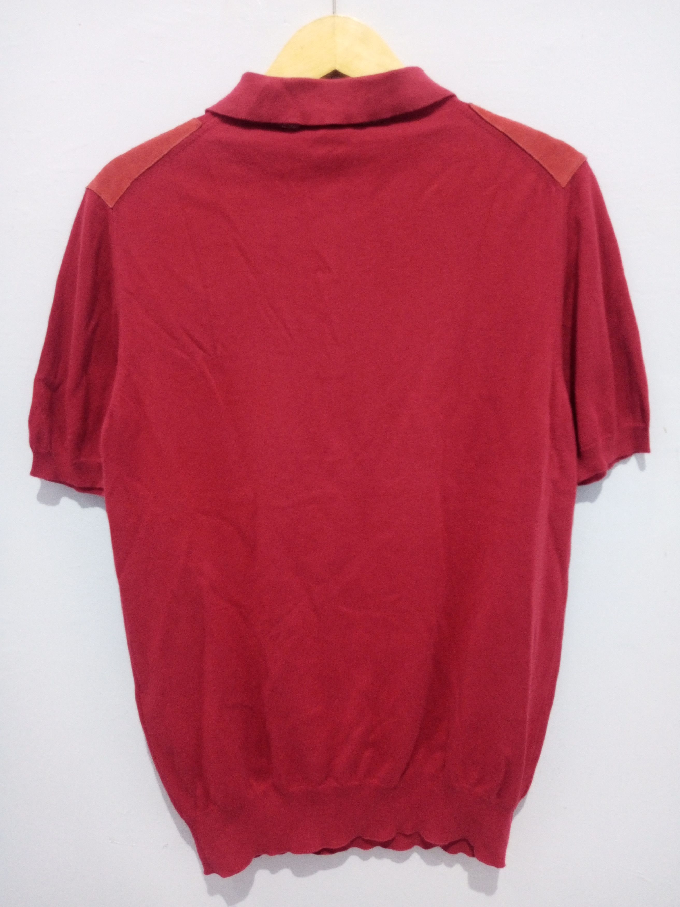 Burberry Prorsum Vintage Burberry Knitwear mix suede sun fadded polos Size US S / EU 44-46 / 1 - 5 Thumbnail