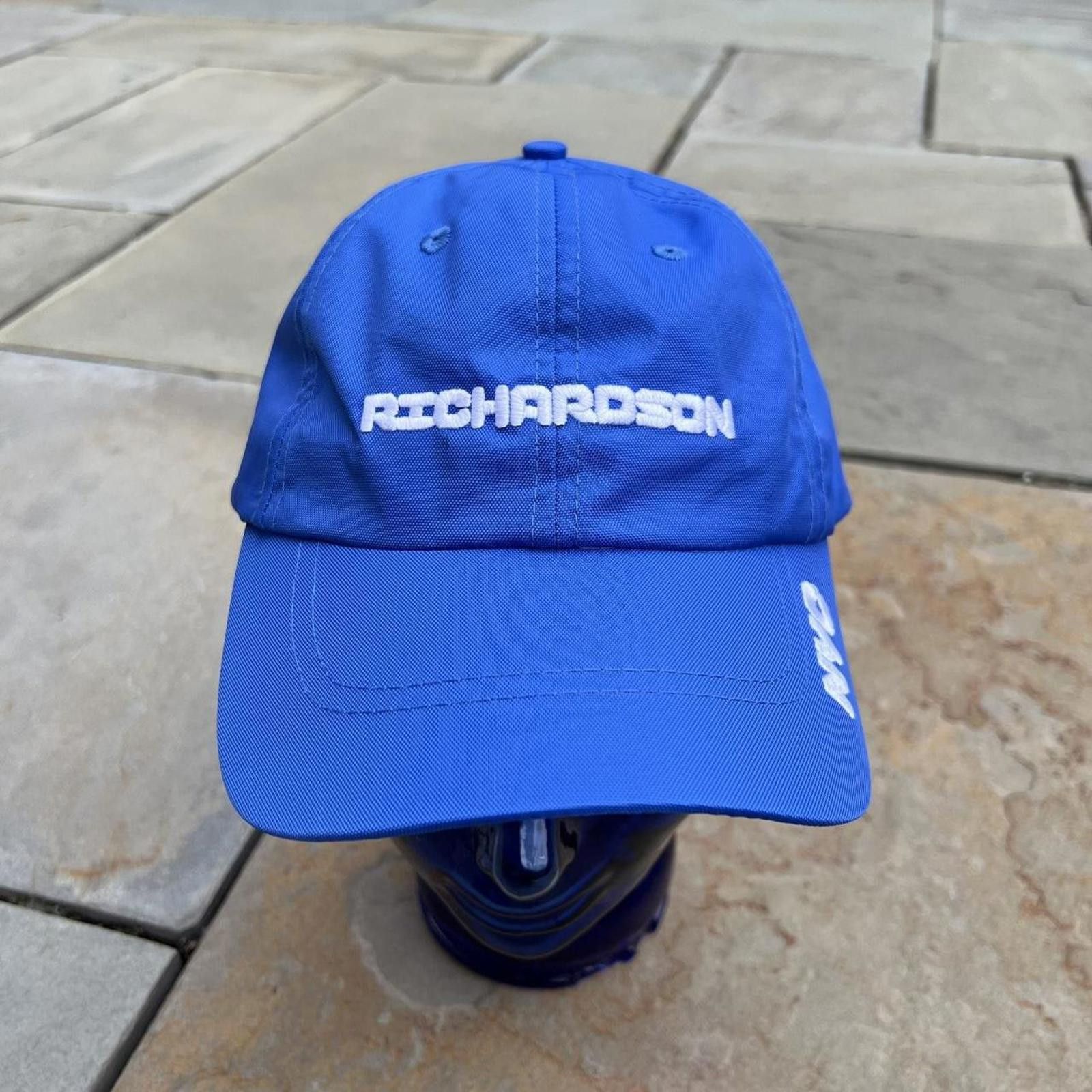 Richardson NWT Richardson NYC Blue Nylon 5 Panel Strapback Hat Size ONE SIZE - 3 Thumbnail