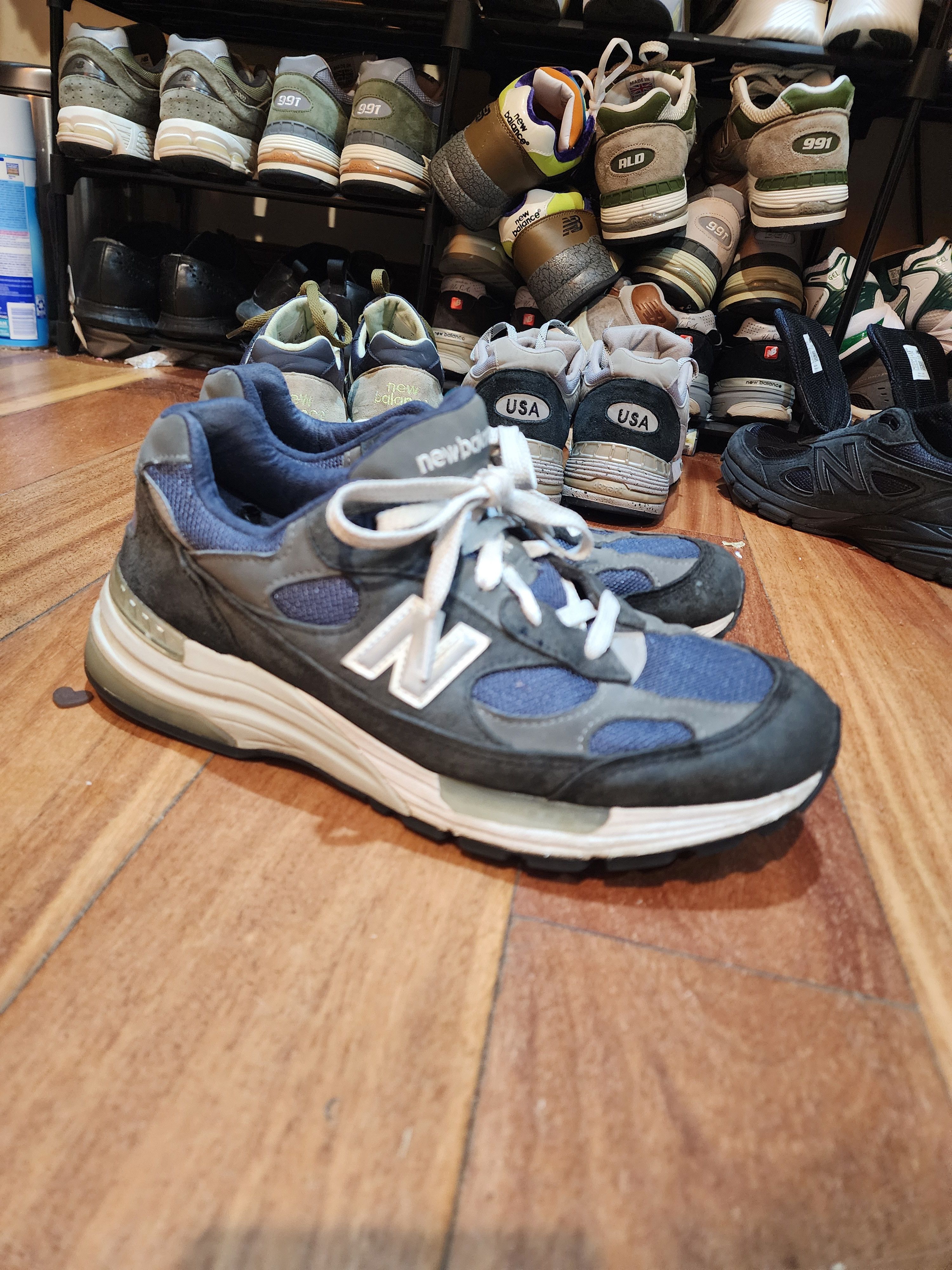 【値引き不可】New Balance M992GG New Balance M992GG NAVY 21FW-I（ニューバランス M992GG