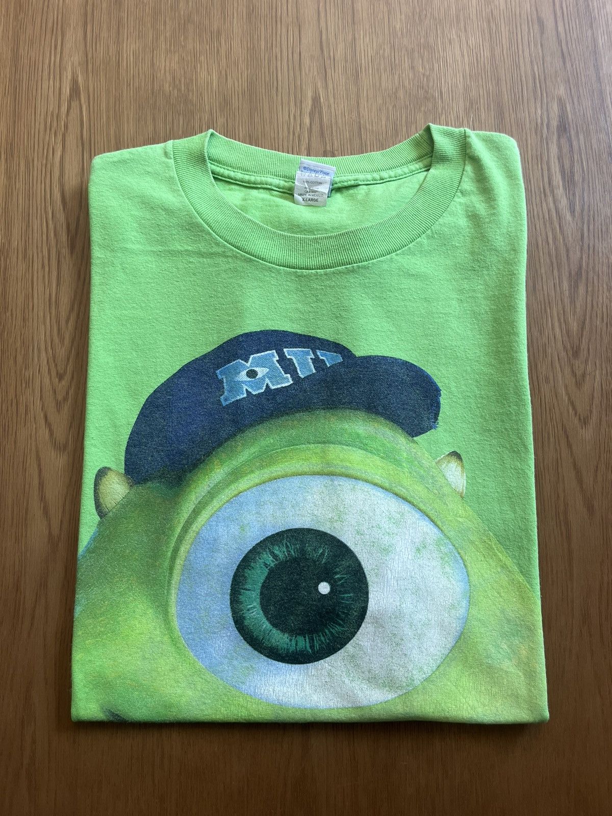 Disney Vintage Mike Wazowski Monsters.inc Disney Pixar Big face Size US XL / EU 56 / 4 - 1 Thumbnail