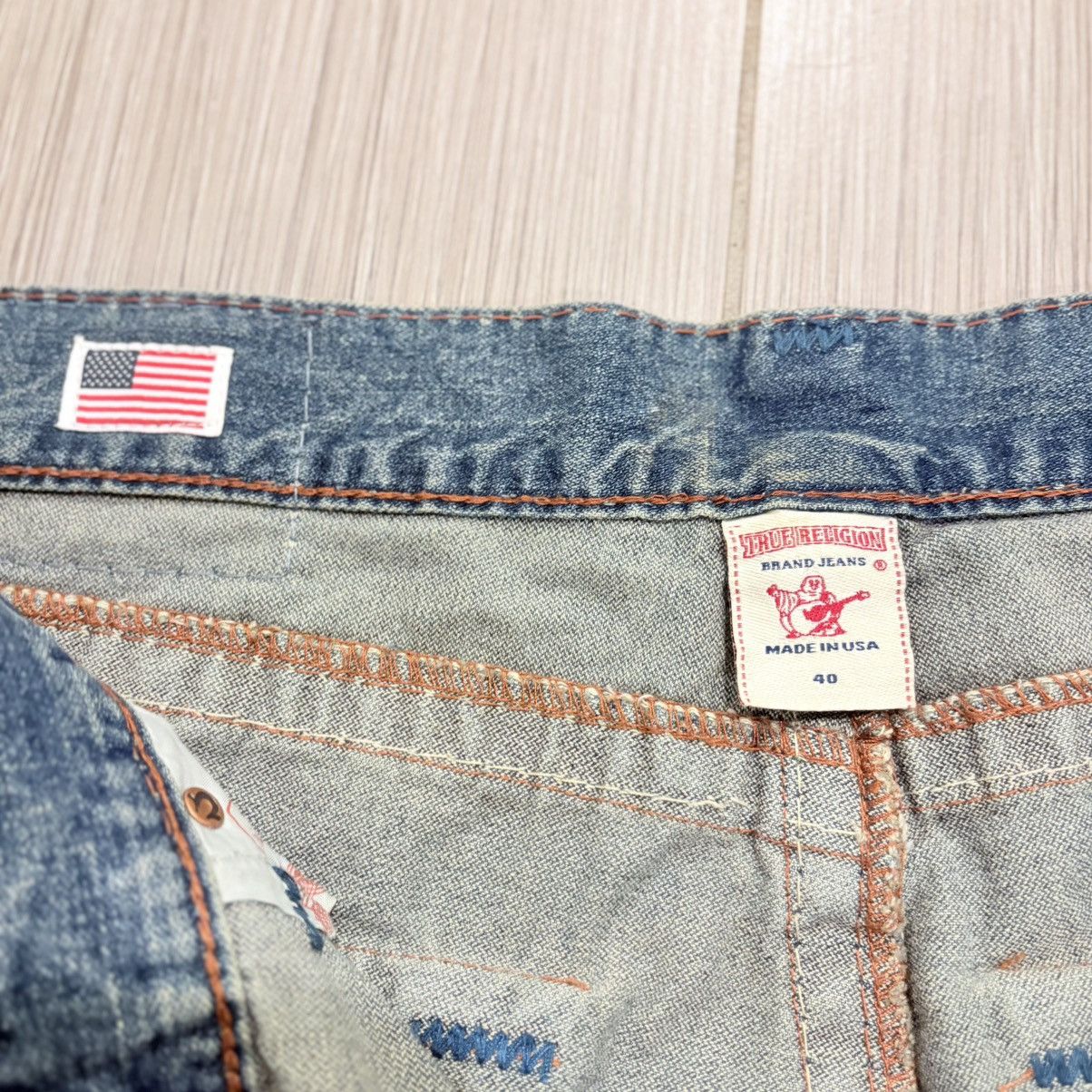 True Religion Vintage Y2K True Religion Ricky Super T Jeans 40x33 Size US 40 / EU 56 - 6 Thumbnail