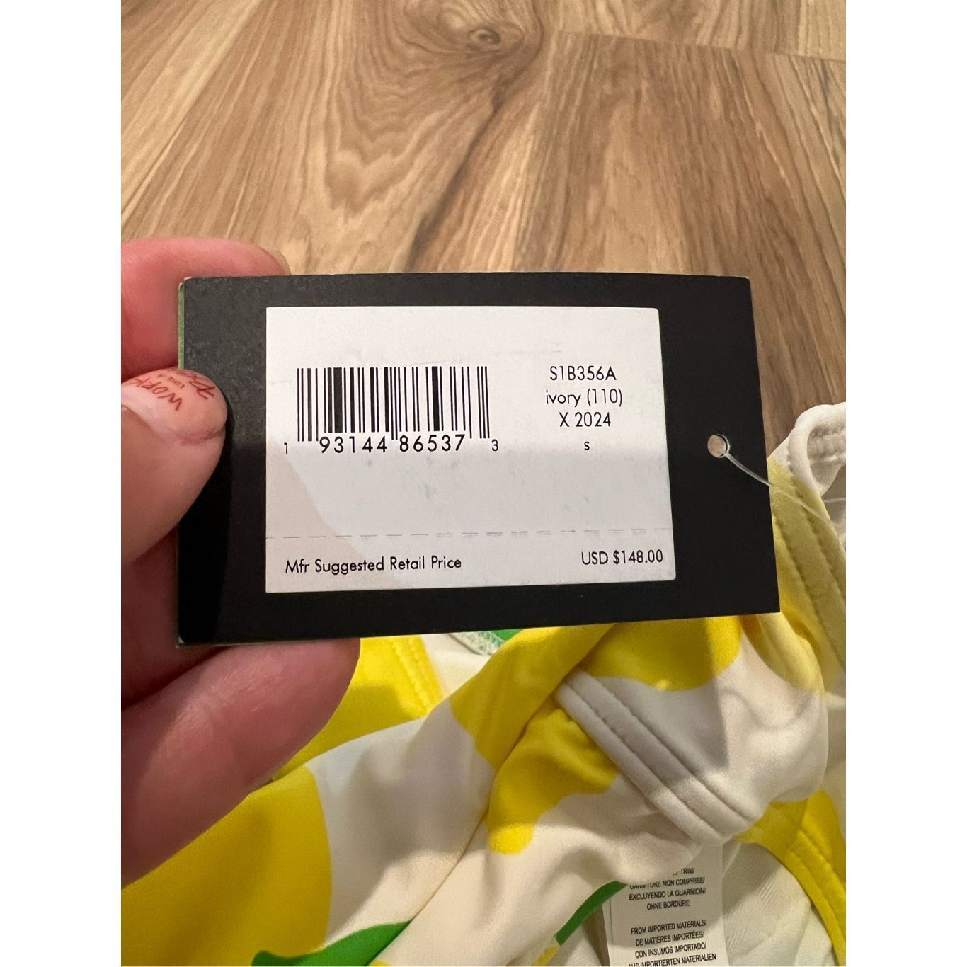 Kate Spade Kate Spade NWT Yellow Lemon One Piece Swimwear Sz S Size S / US 4 / IT 40 - 3 Thumbnail