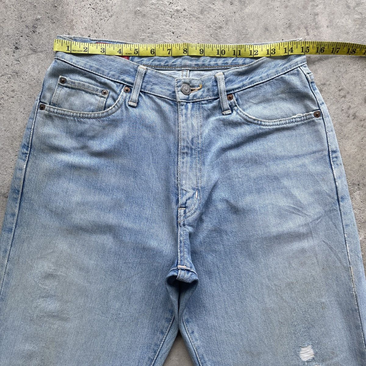 Edwin W30 Vintage Edwin Jeans Ripped Faded Distressed Denim Pants Size US 30 / EU 46 - 5 Thumbnail