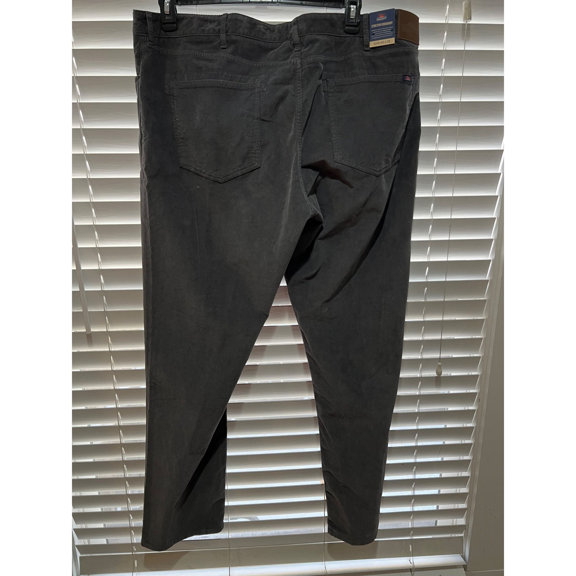 Faherty Faherty 5-Pocket Stretch Corduroy Mens Pants NWT - MSRP $168 Size US 40 / EU 56 - 4 Thumbnail