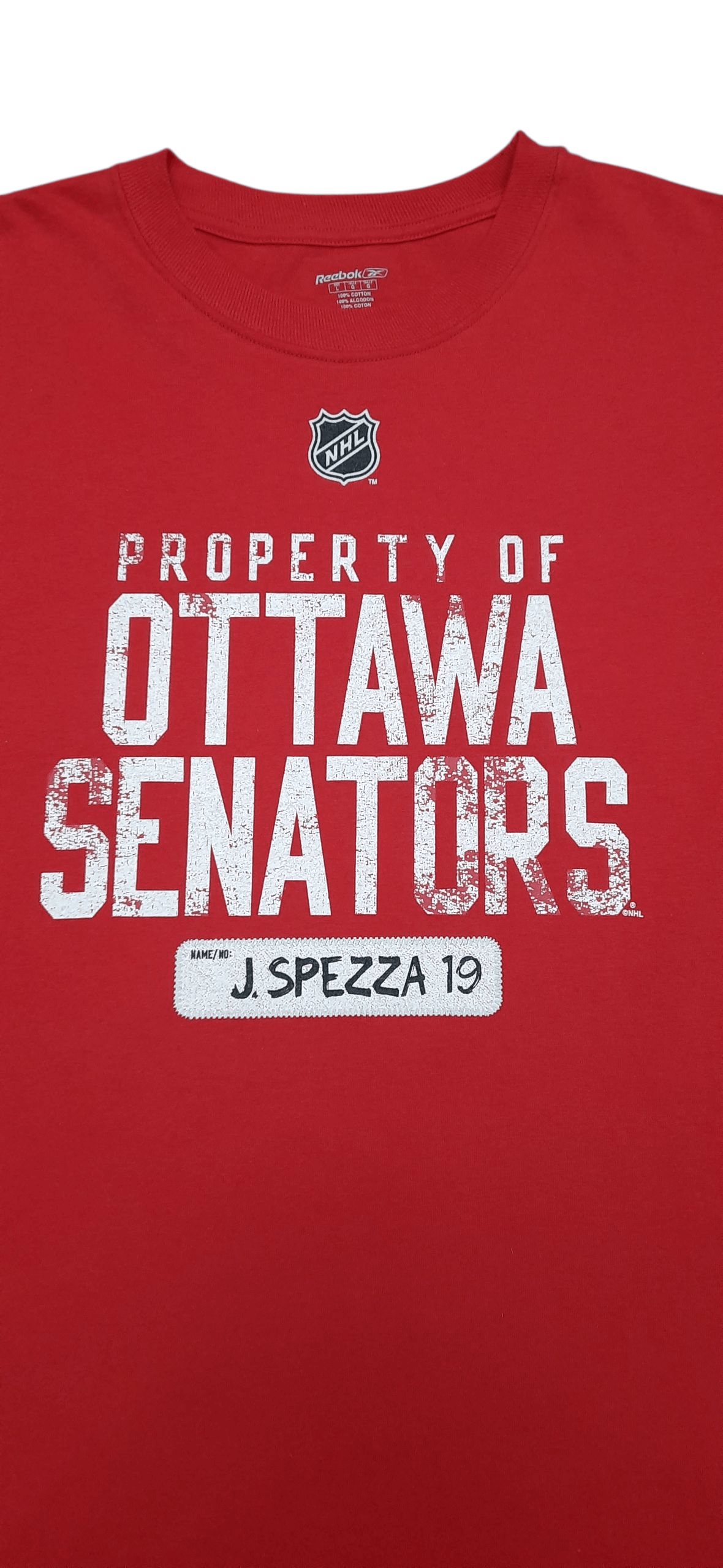 Reebok Ottawa Senators signed T shirt Size US L / EU 52-54 / 3 - 4 Thumbnail
