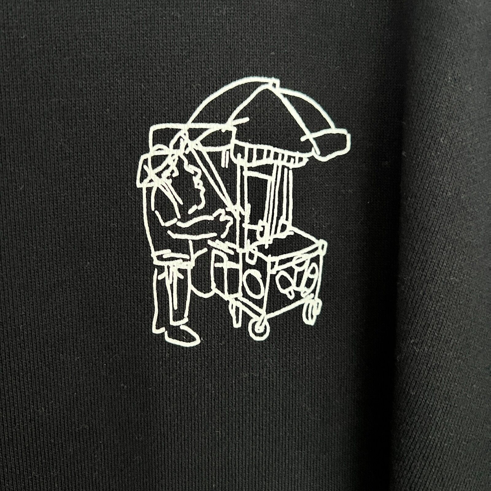 Uniqlo Uniqlo x Jason Polan Every Person NY Black Sweatshirt NWT L Size US L / EU 52-54 / 3 - 4 Thumbnail