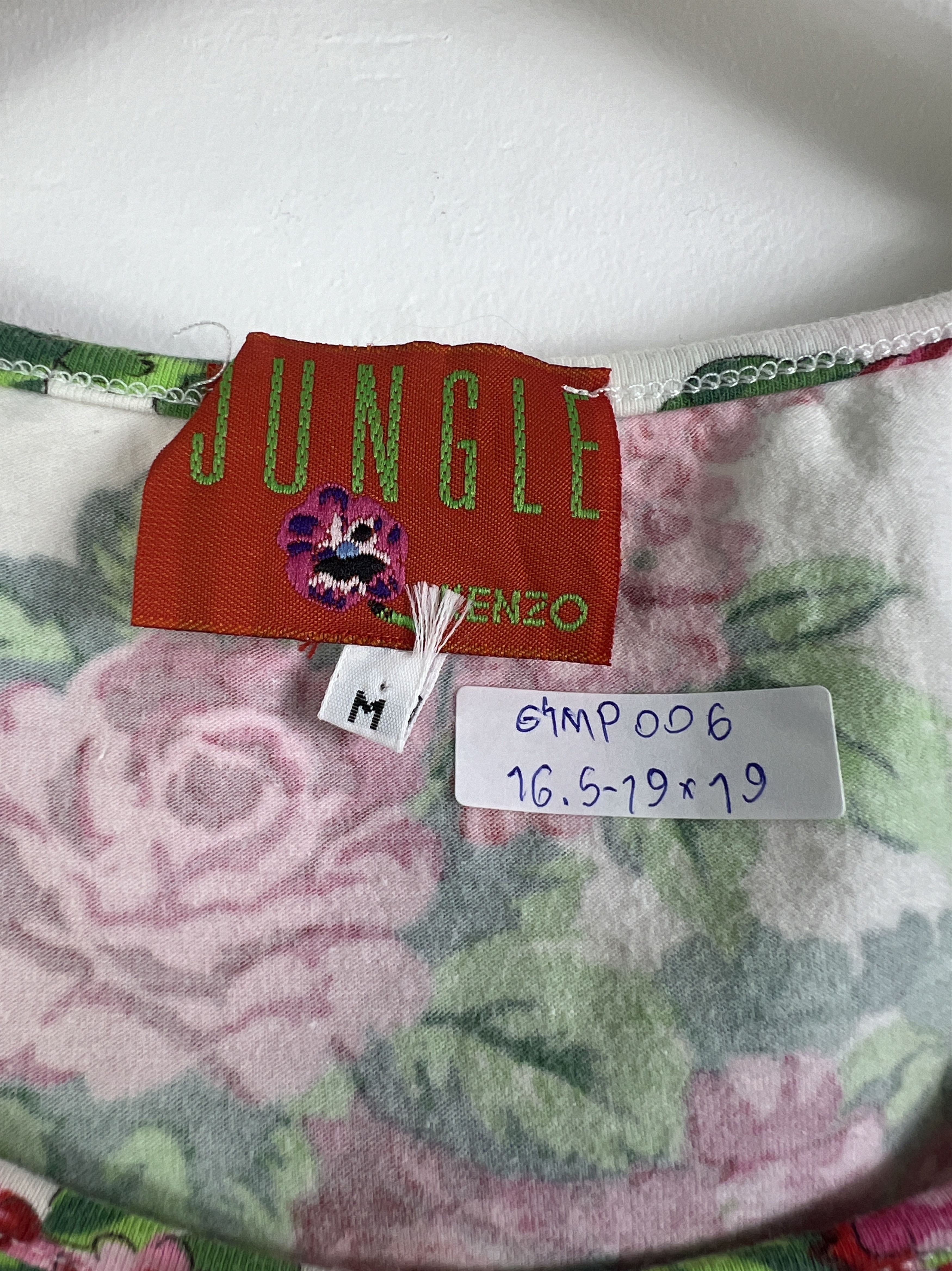 Japanese Brand × Kenzo KENZO Jungle Flower Blouse (M) GTMP006 Size M / US 6-8 / IT 42-44 - 3 Thumbnail