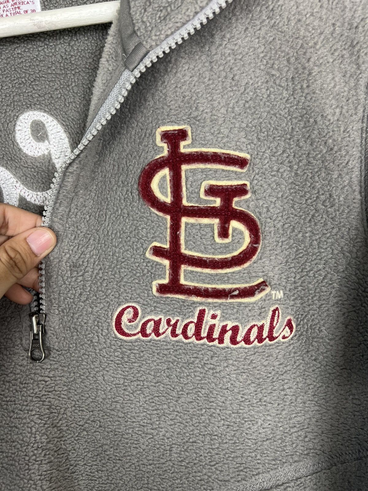 MLB × Vintage 🔥 VINTAGE ST LOUIS CARDINALS ANORAK FLEECE Size US S / EU 44-46 / 1 - 13 Thumbnail