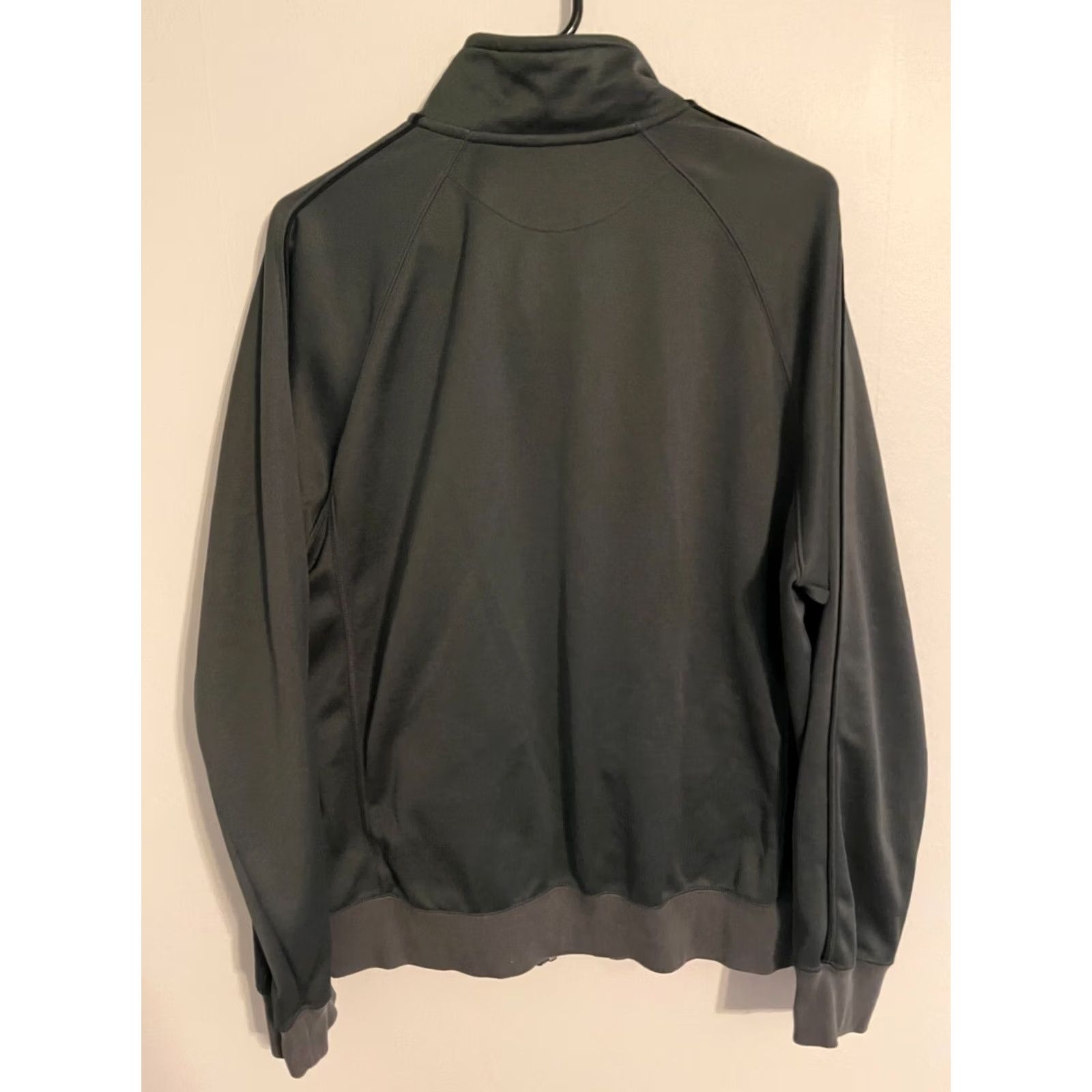 Nike VINTAGE Nike Sportswear Full Zip Jacket Adult L Gray Soft-shell Warm Up Track Mens Size US L / EU 52-54 / 3 - 2 Thumbnail