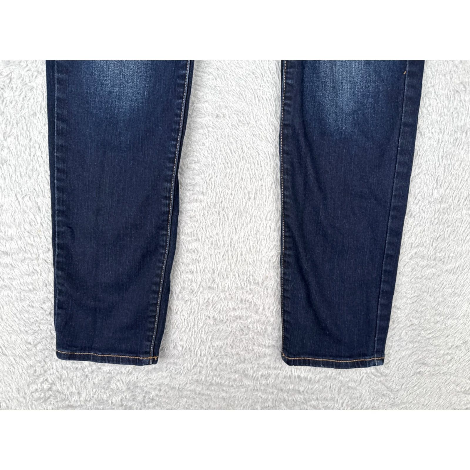 American Eagle Outfitters American Eagle Jeans Women 4 S Blue Skinny Super Stretch Cotton Blend Low 26x27 Size 27" / US 4 / IT 40 - 2 Thumbnail