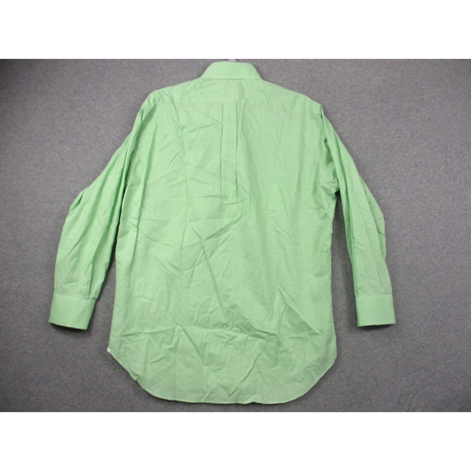 Vintage Giannetto Portofino Shirt Mens Medium Green Check Long Sleeve Made In Italy Size US M / EU 48-50 / 2 - 4 Thumbnail