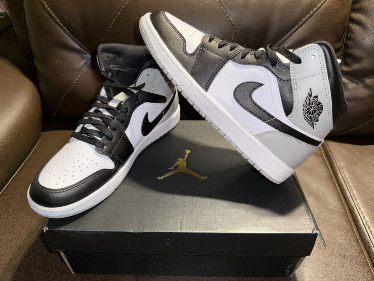 Jordan Brand Nike Air Jordan retro 1 “Baron” mid-top shoes, NEW w/box 8.5 Size US 8.5 / EU 41-42 - 2 Thumbnail