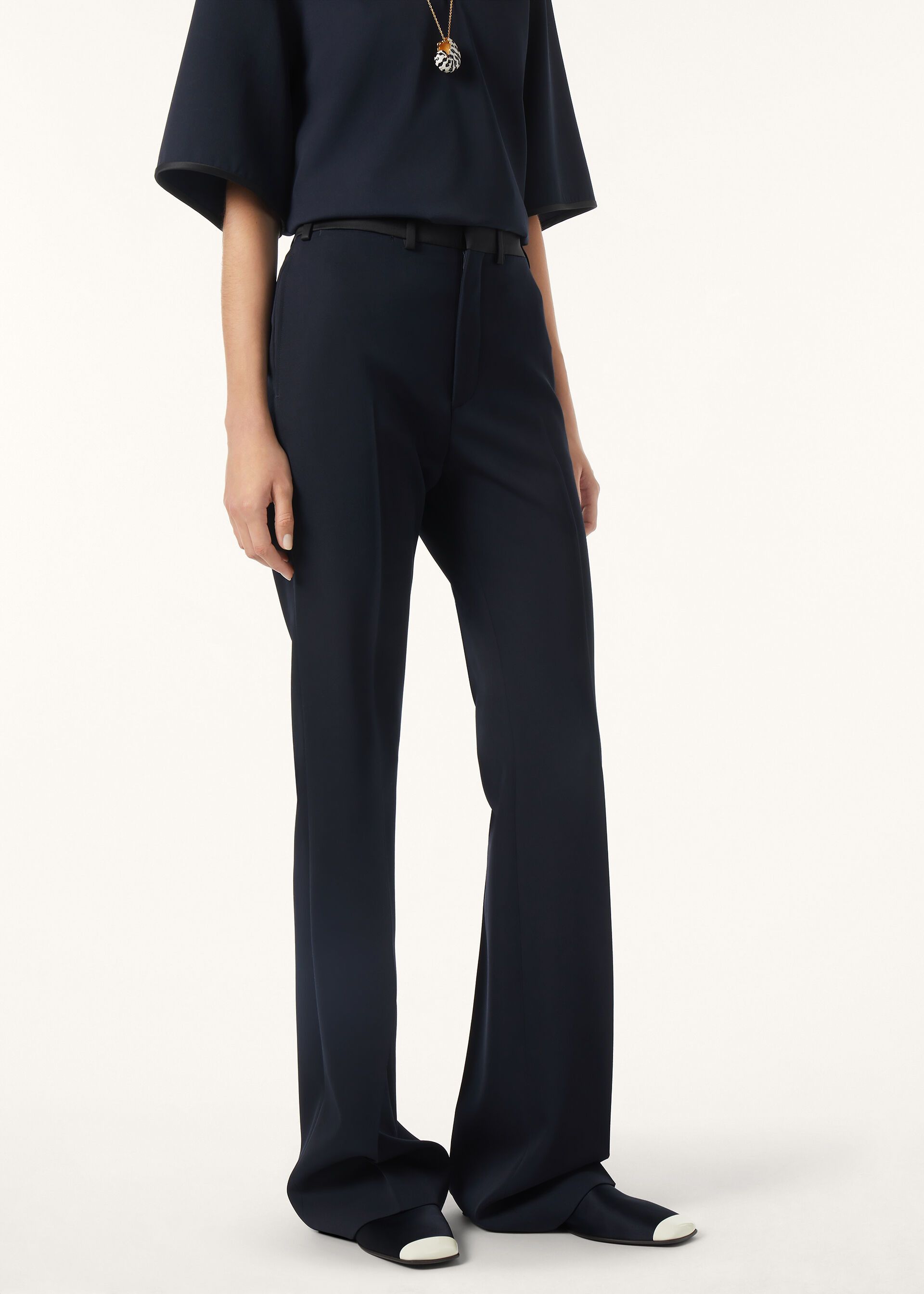 Loro Piana os11x0426 FAQ5808 Kendrik Pant in Blue Navy Size 25" / US 0 / IT 36 - 4 Thumbnail