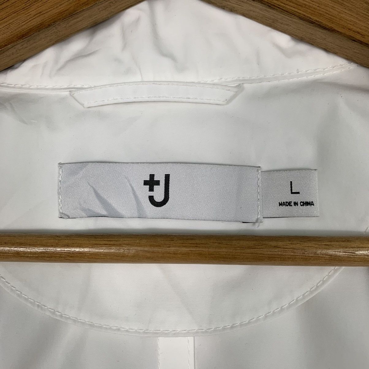 Jil Sander × Uniqlo Uniqlo Jil Sander Pure White Hooded Overcoat Size US L / EU 52-54 / 3 - 17 Thumbnail