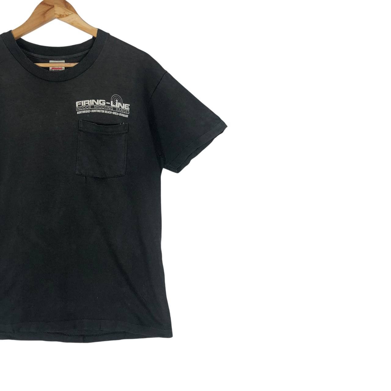 Anvil × Vintage Vintage "Anvil" Firing-Line Men T-shirt Size US M / EU 48-50 / 2 - 4 Thumbnail
