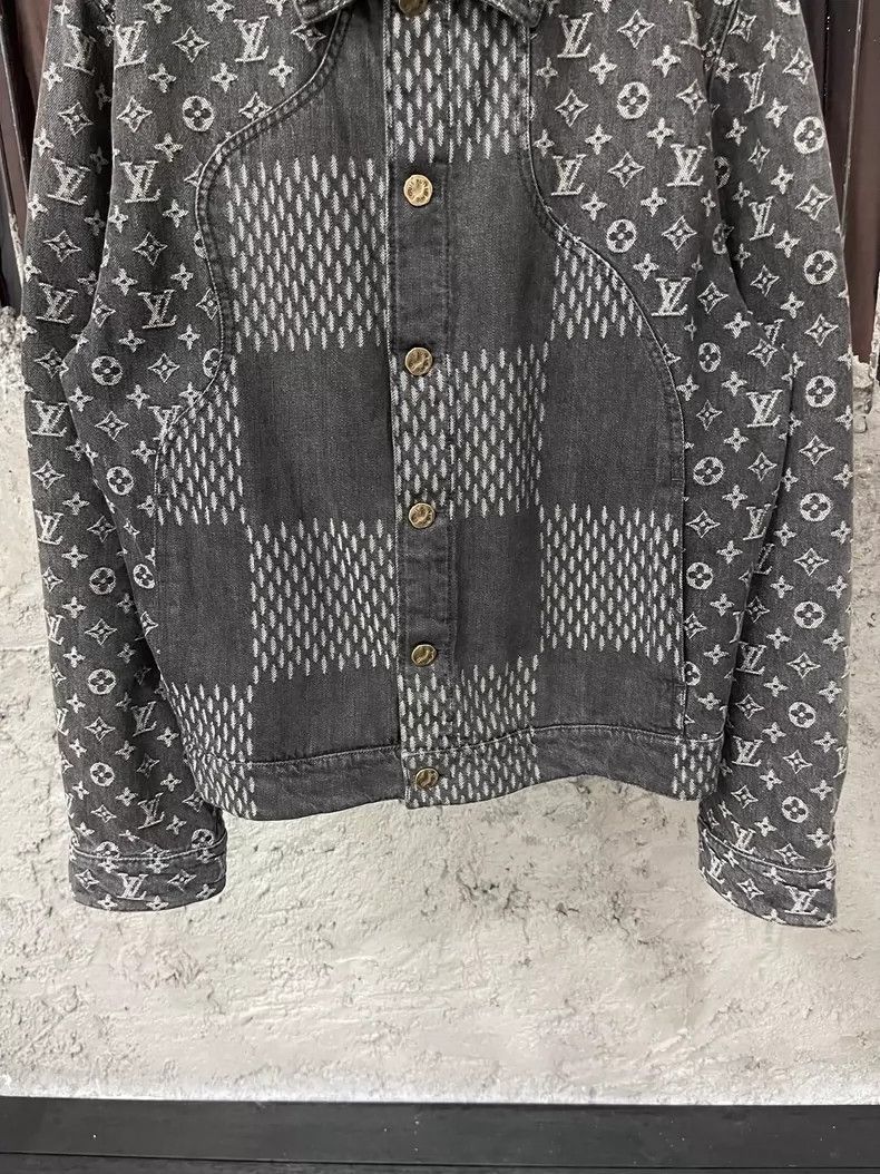 Louis Vuitton Louis Vuitton Nigo Denim Jacket-2506 Size US L / EU 52-54 / 3 - 4 Thumbnail